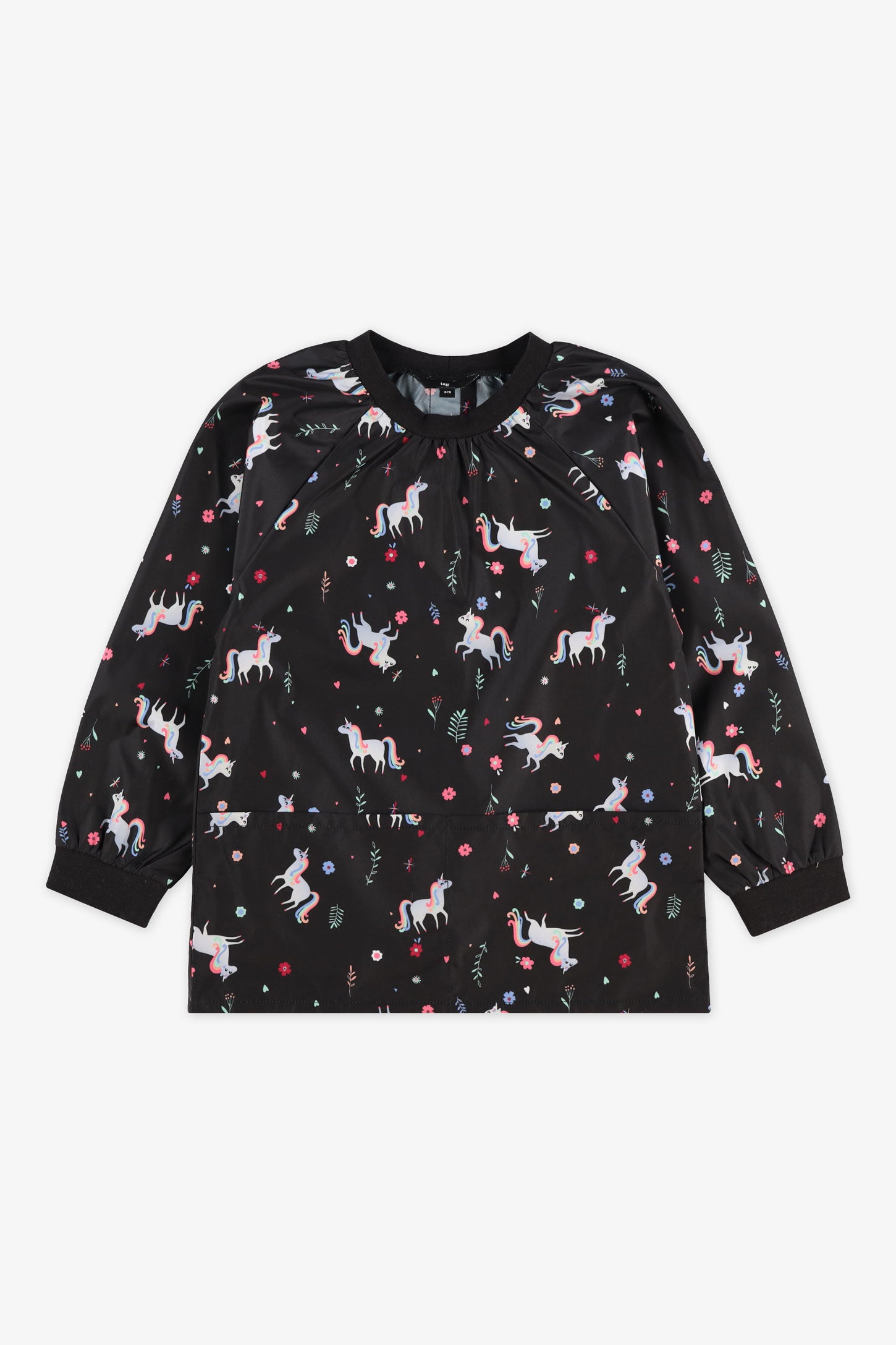 Tablier imprimé - Enfant fille && NOIR/MULTI