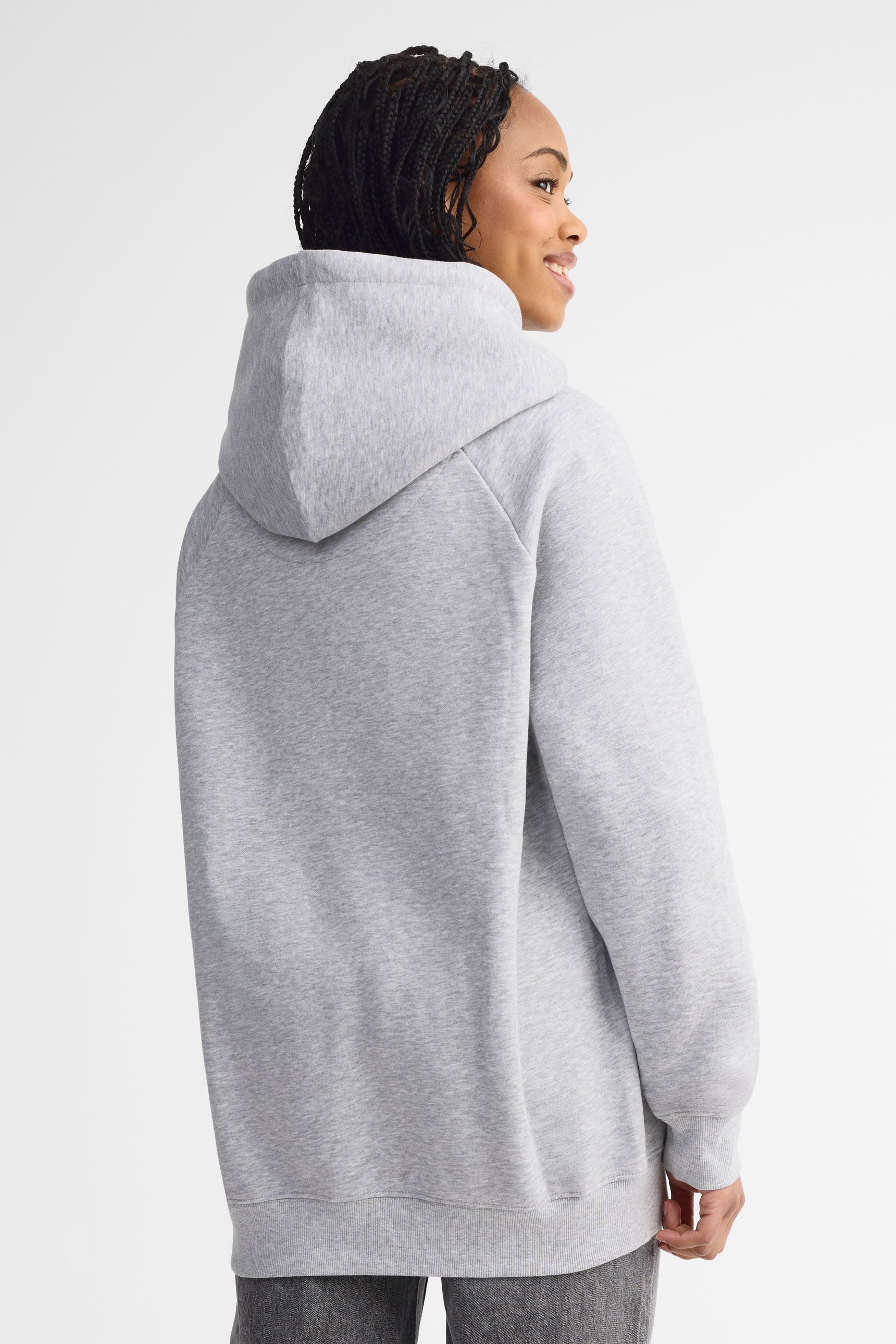 Chandail à capuchon ouaté - Adulte unisexe && GRIS MIXTE