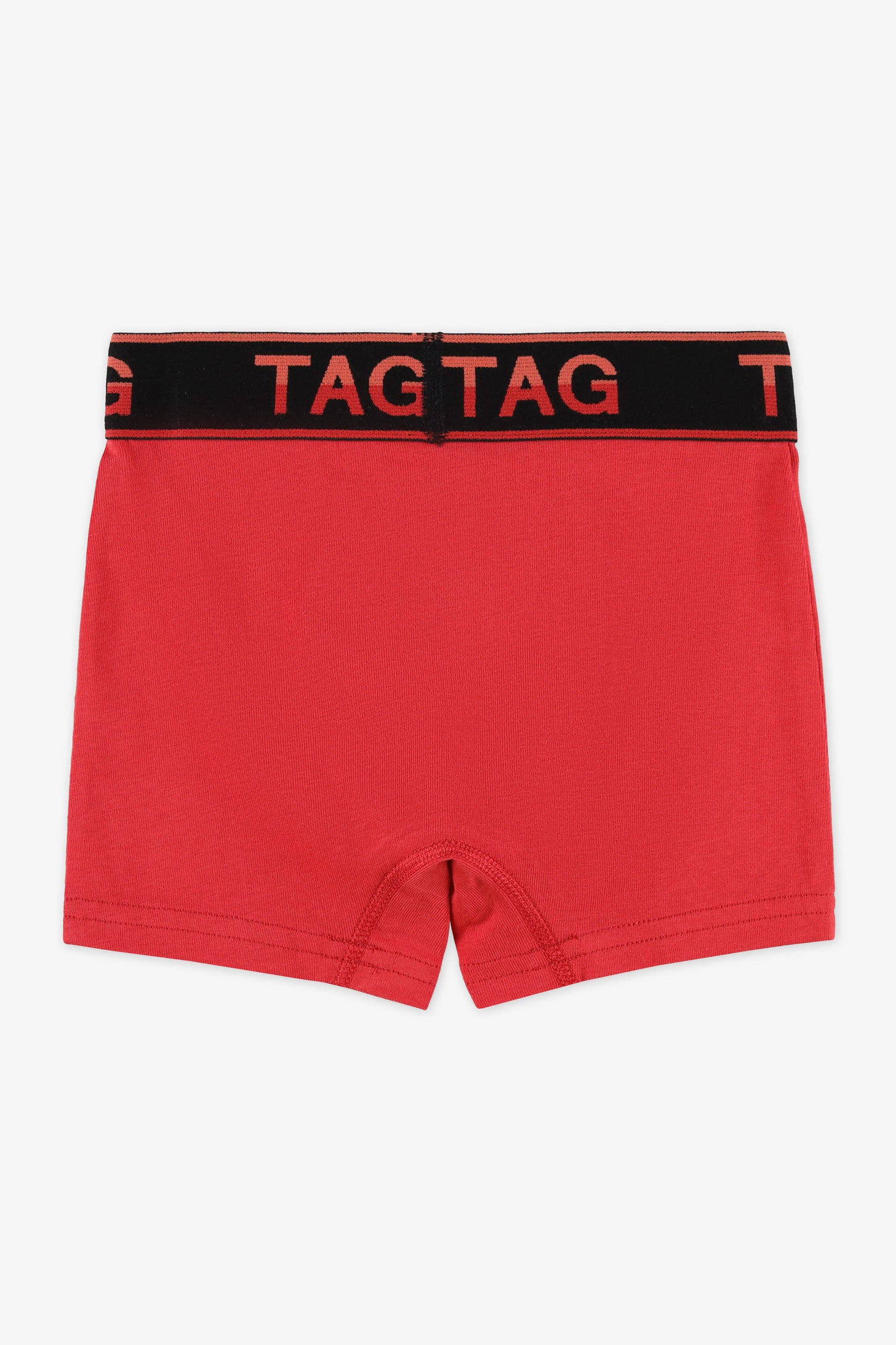 Boxer en coton doux – Homme && ROUGE