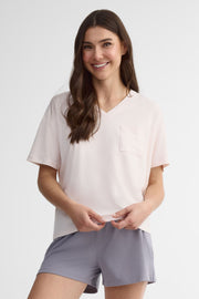 T-shirt pyjama moss - Femme && ROSE