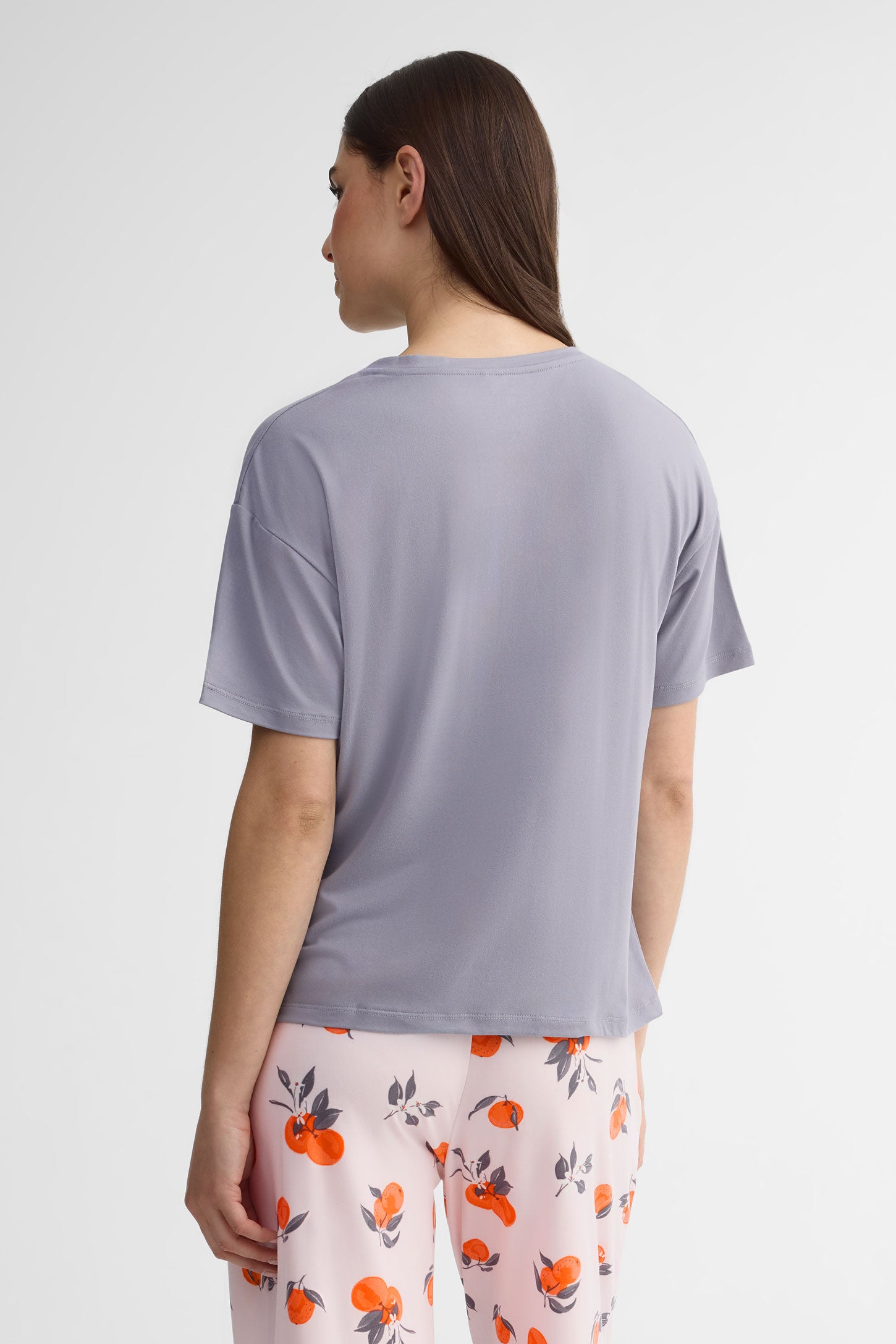 T-shirt pyjama moss - Femme && GRIS