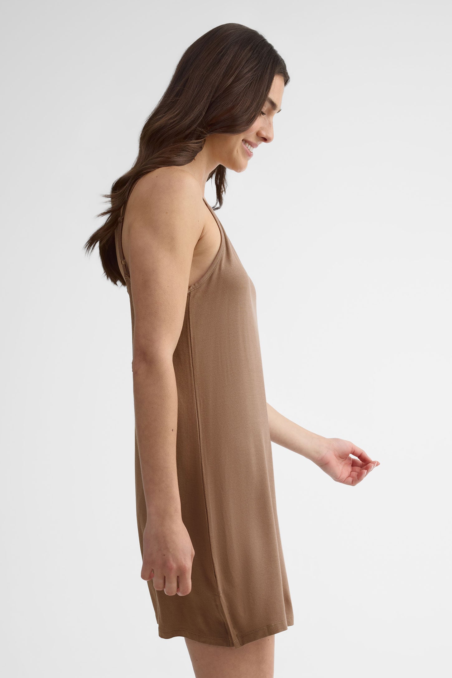 Nuisette en modal - Femme && TAUPE