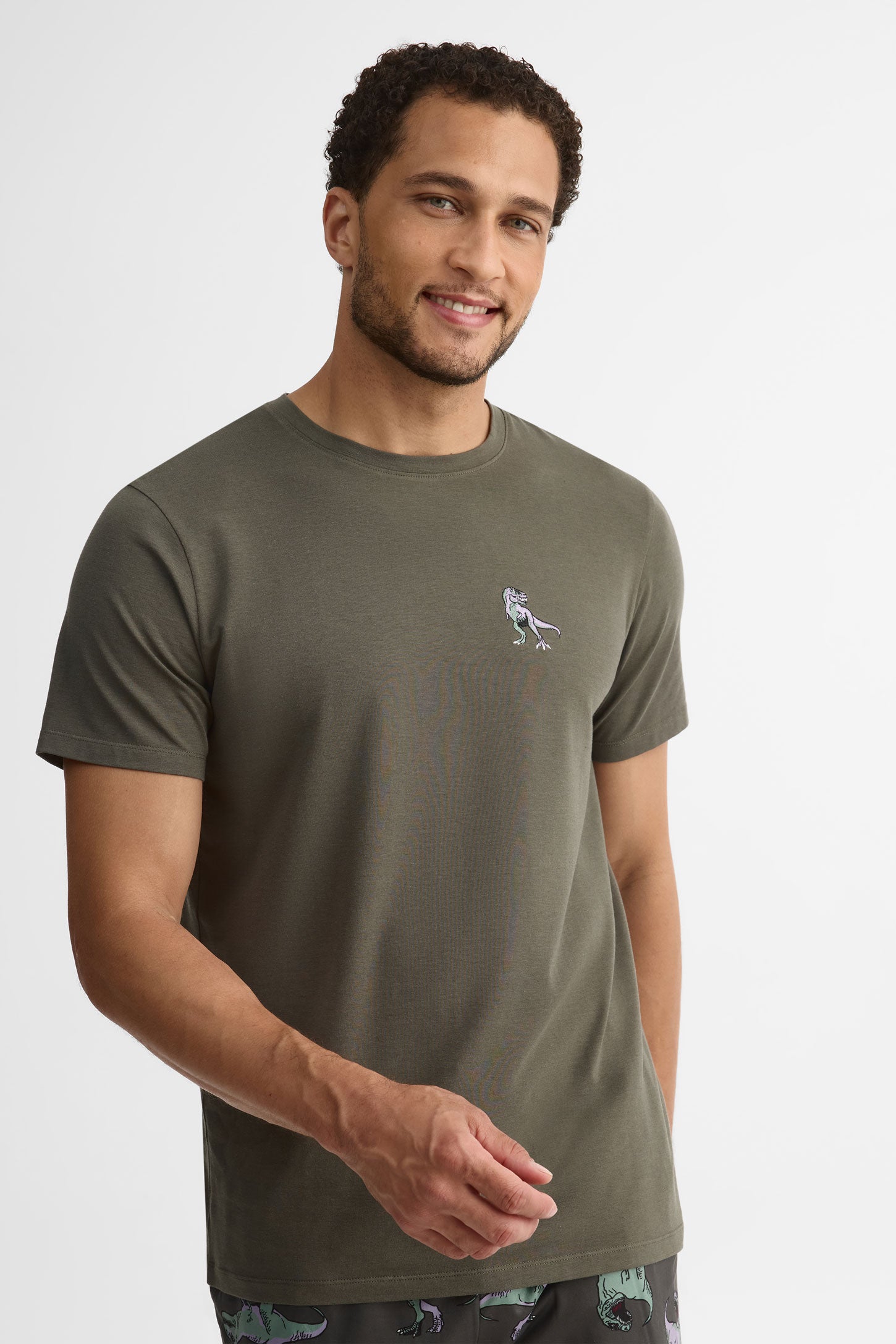 T-shirt pyjama modal, 2/40$ - Homme && KAKI