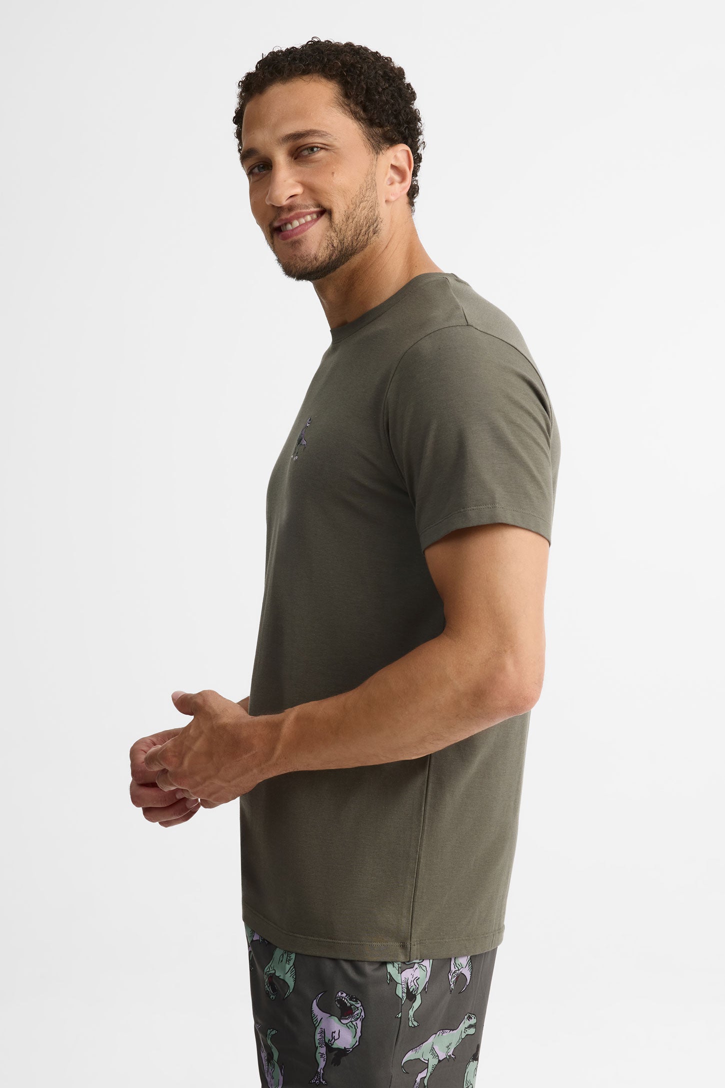 T-shirt pyjama modal, 2/40$ - Homme && KAKI