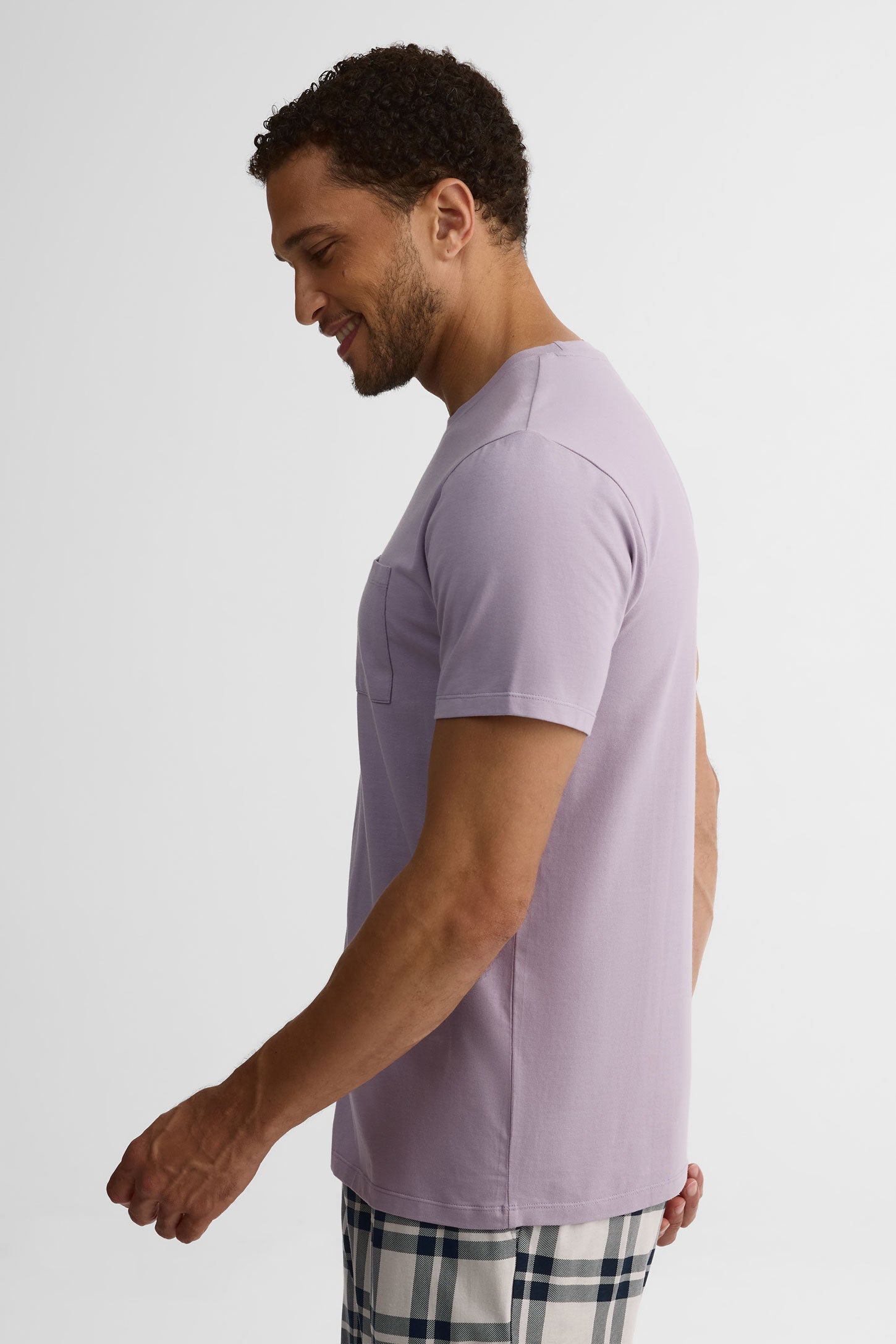 T-shirt pyjama modal, 2/40$ - Homme && LAVANDE