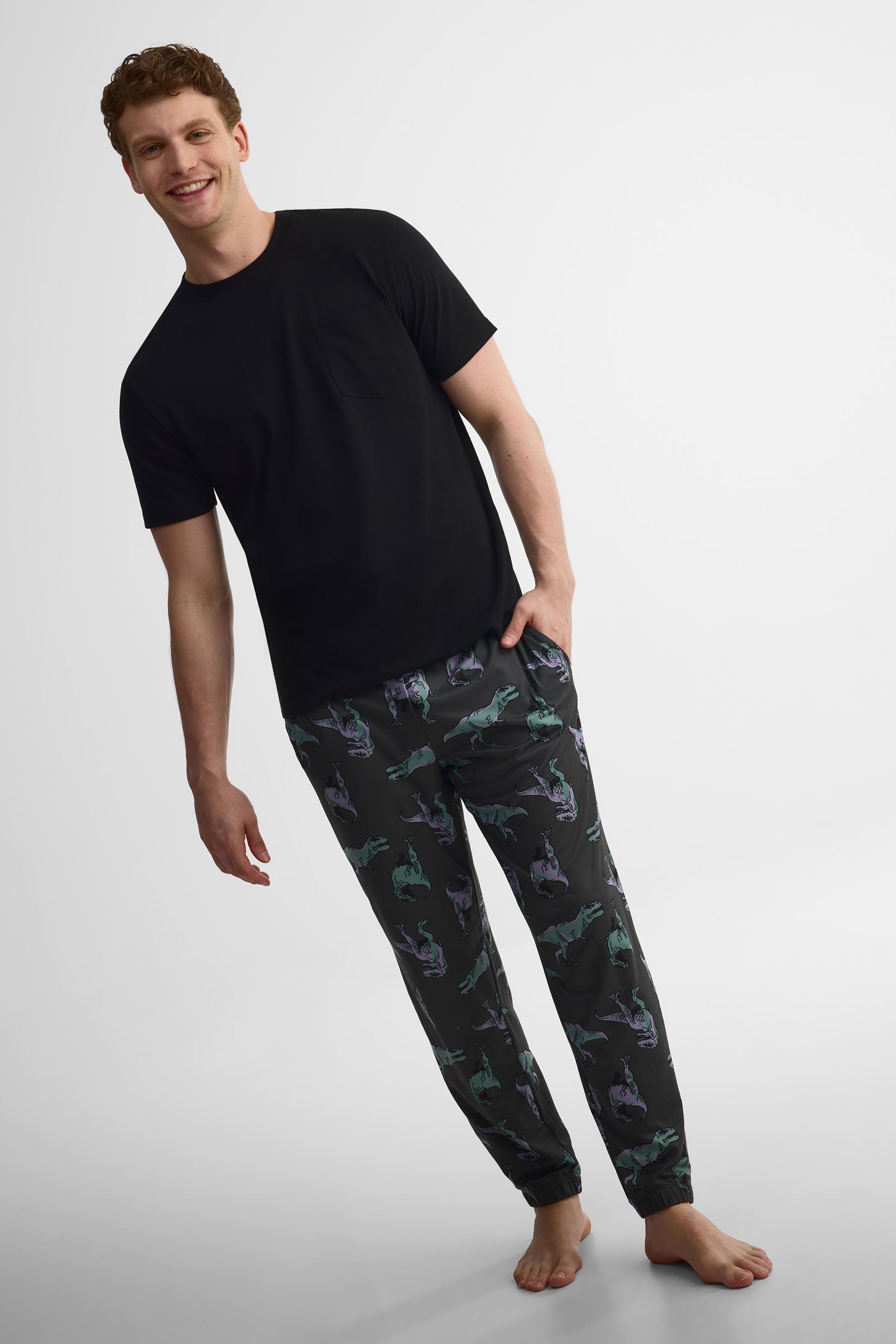 Pantalon jogger ouaté, 2/40$ - Homme && KAKI/MULTI