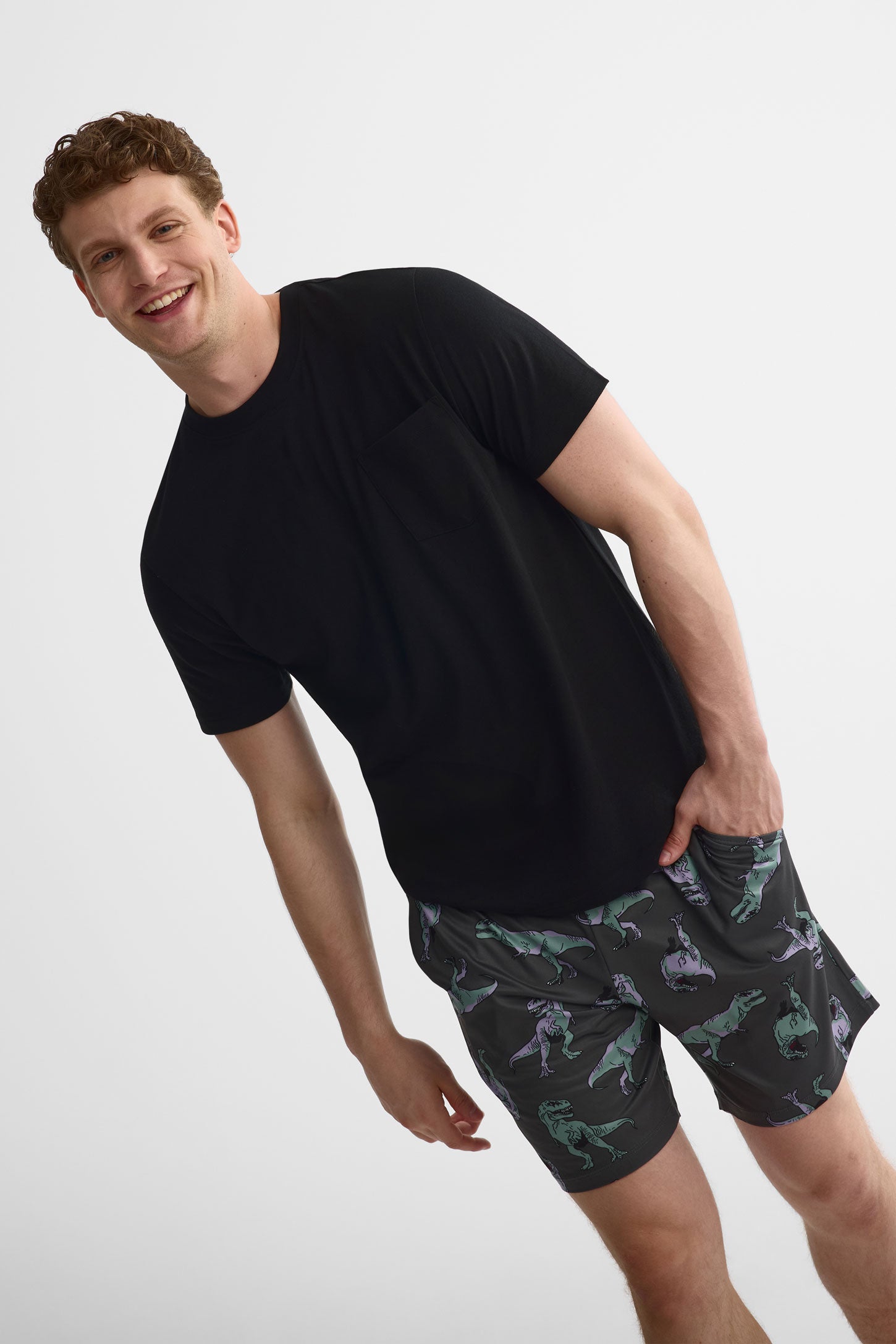 Short pyjama moss, 2/40$ - Homme && KAKI/MULTI