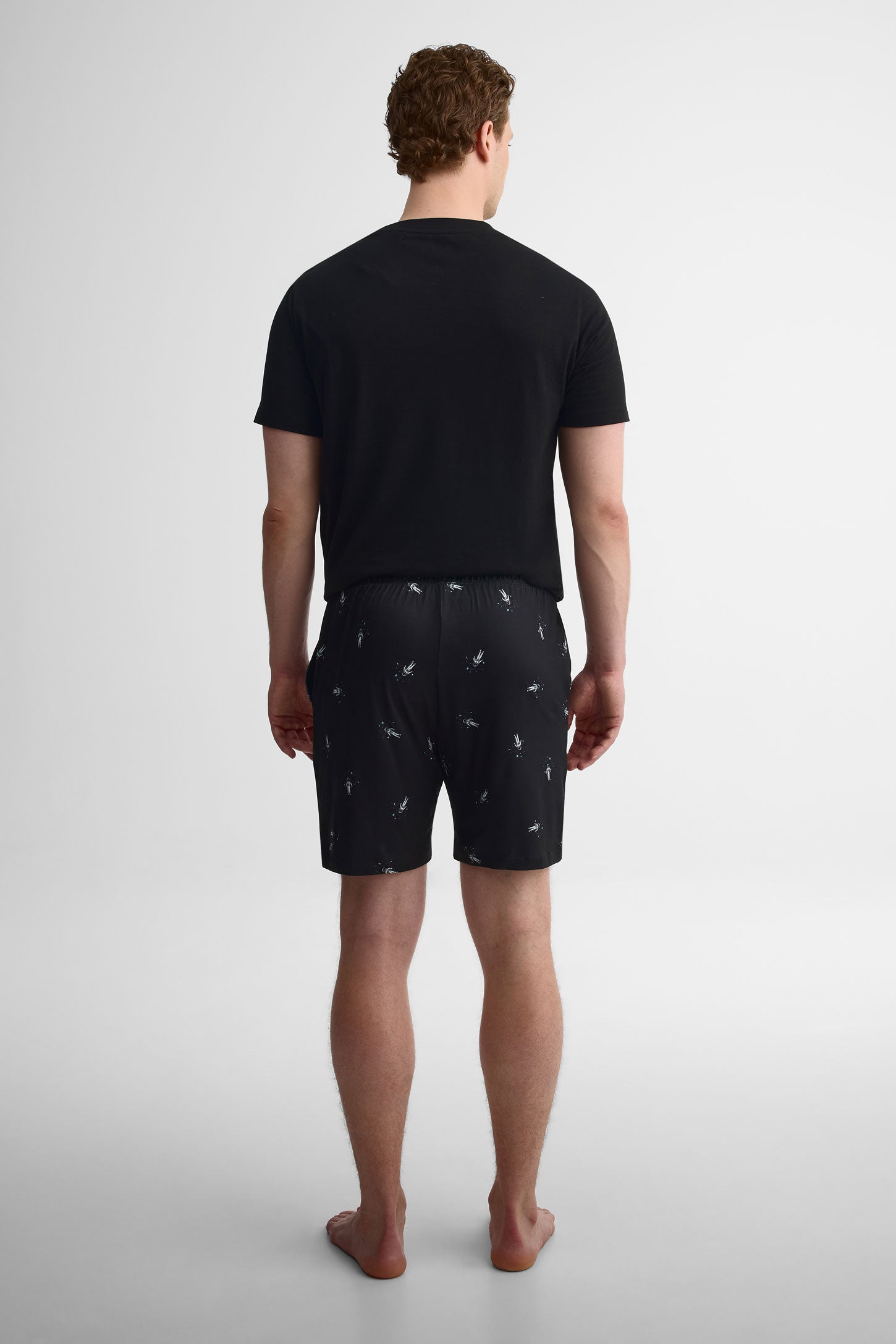 Short pyjama moss, 2/40$ - Homme && NOIR/MULTI