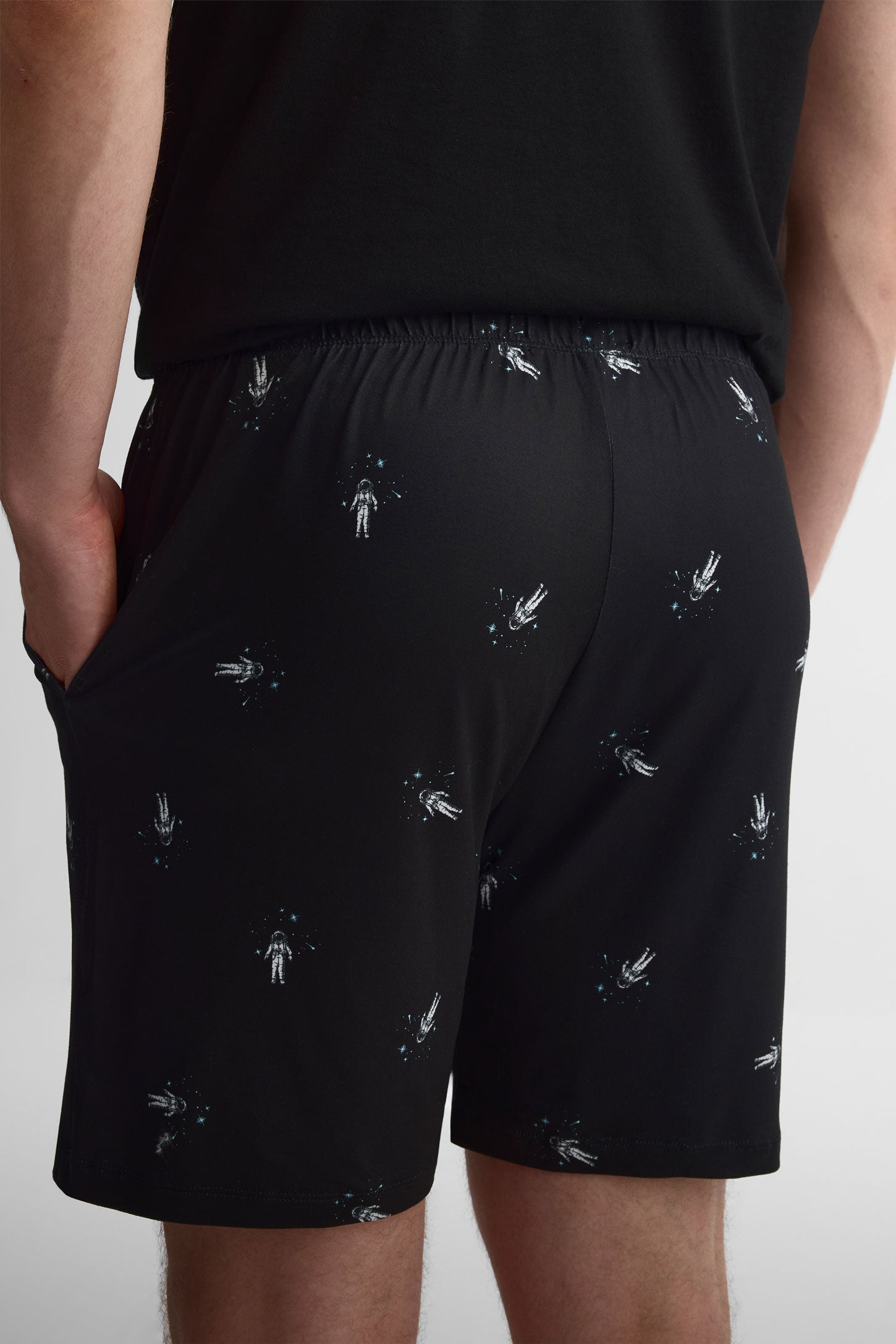 Short pyjama moss, 2/40$ - Homme && NOIR/MULTI