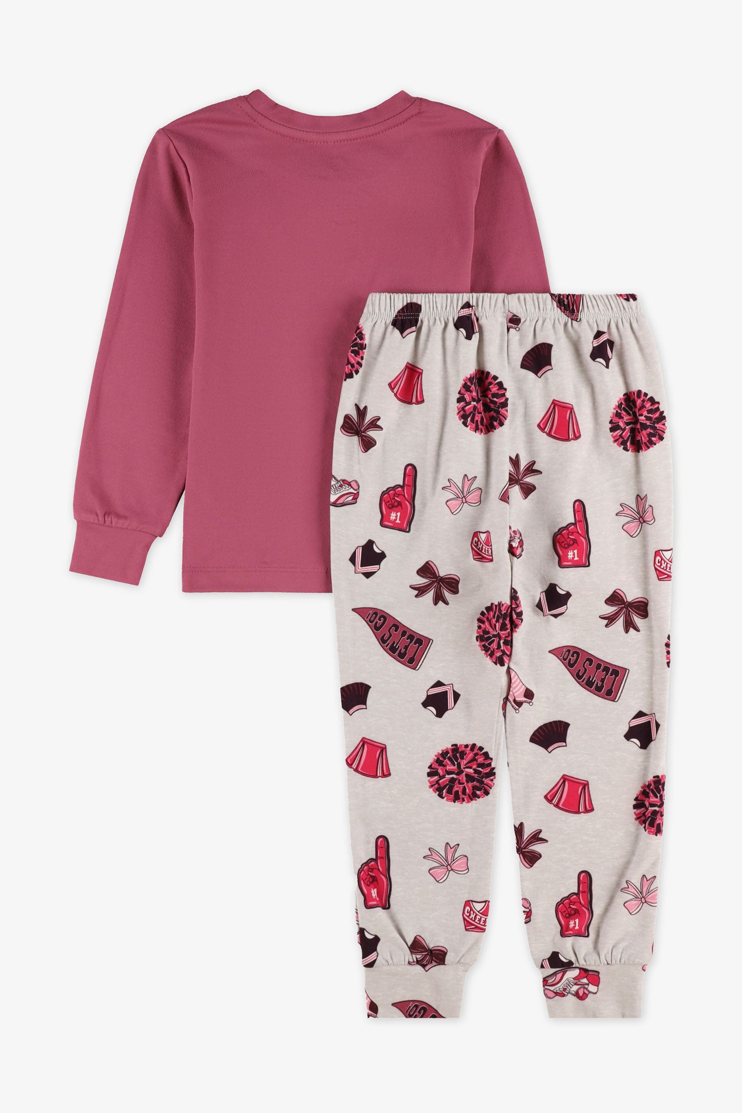 Pyjama 2-pièces, 2/35$ - Enfant fille && ROSE