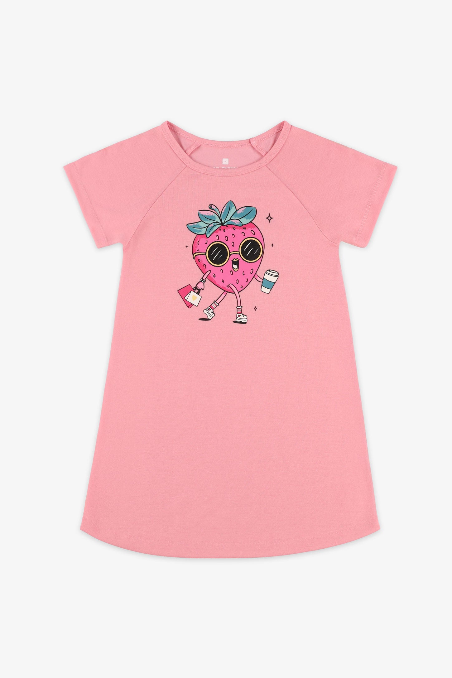 Pyjama 3-pièces imprimé - Enfant fille && AQUA