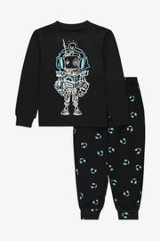 Ensemble pyjama 2 pièces - Enfant garçon 2/35$ && NOIR