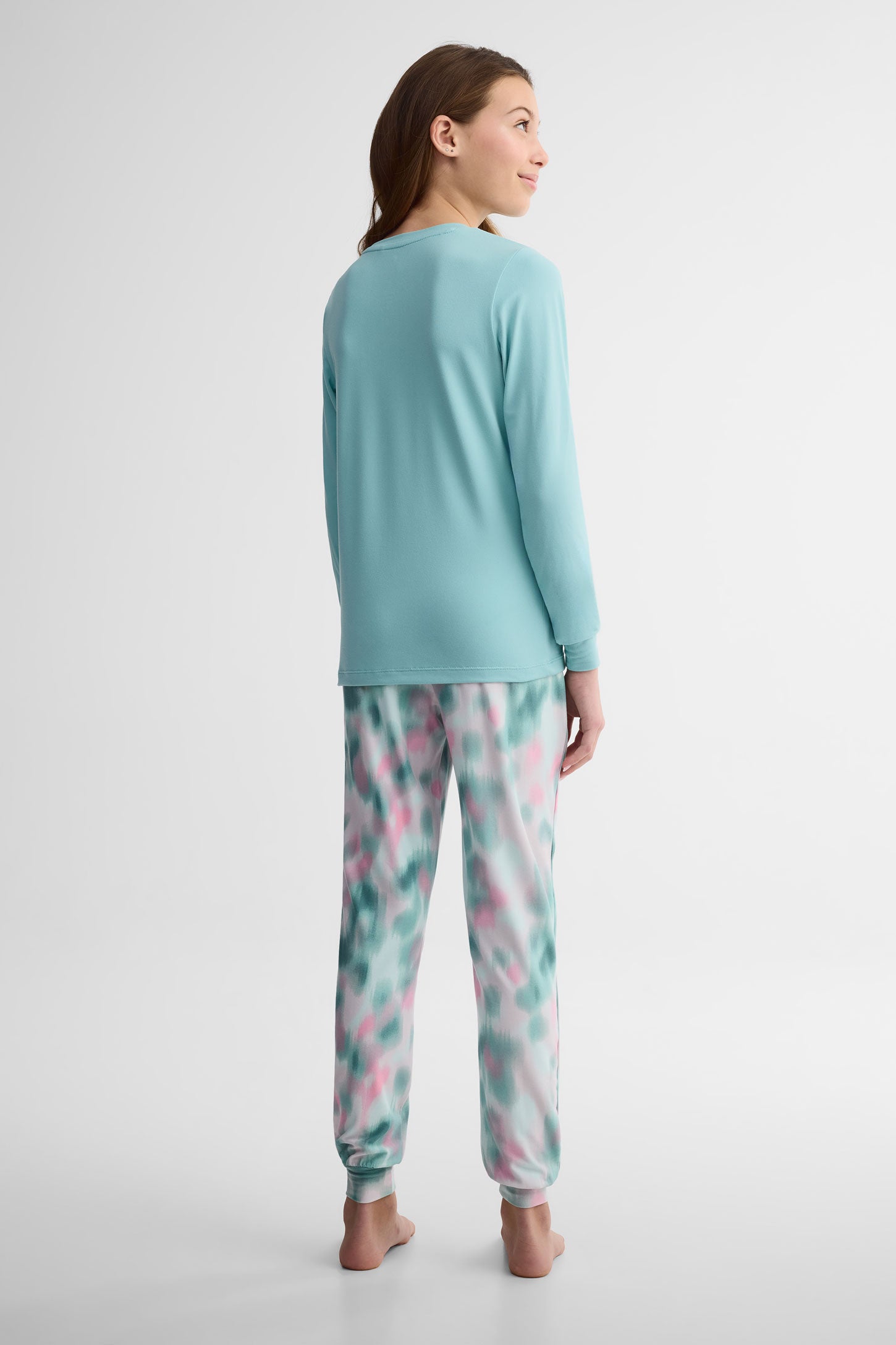 Pyjama 2 pièces imprimé - Ado fille 2/40$ && AQUA