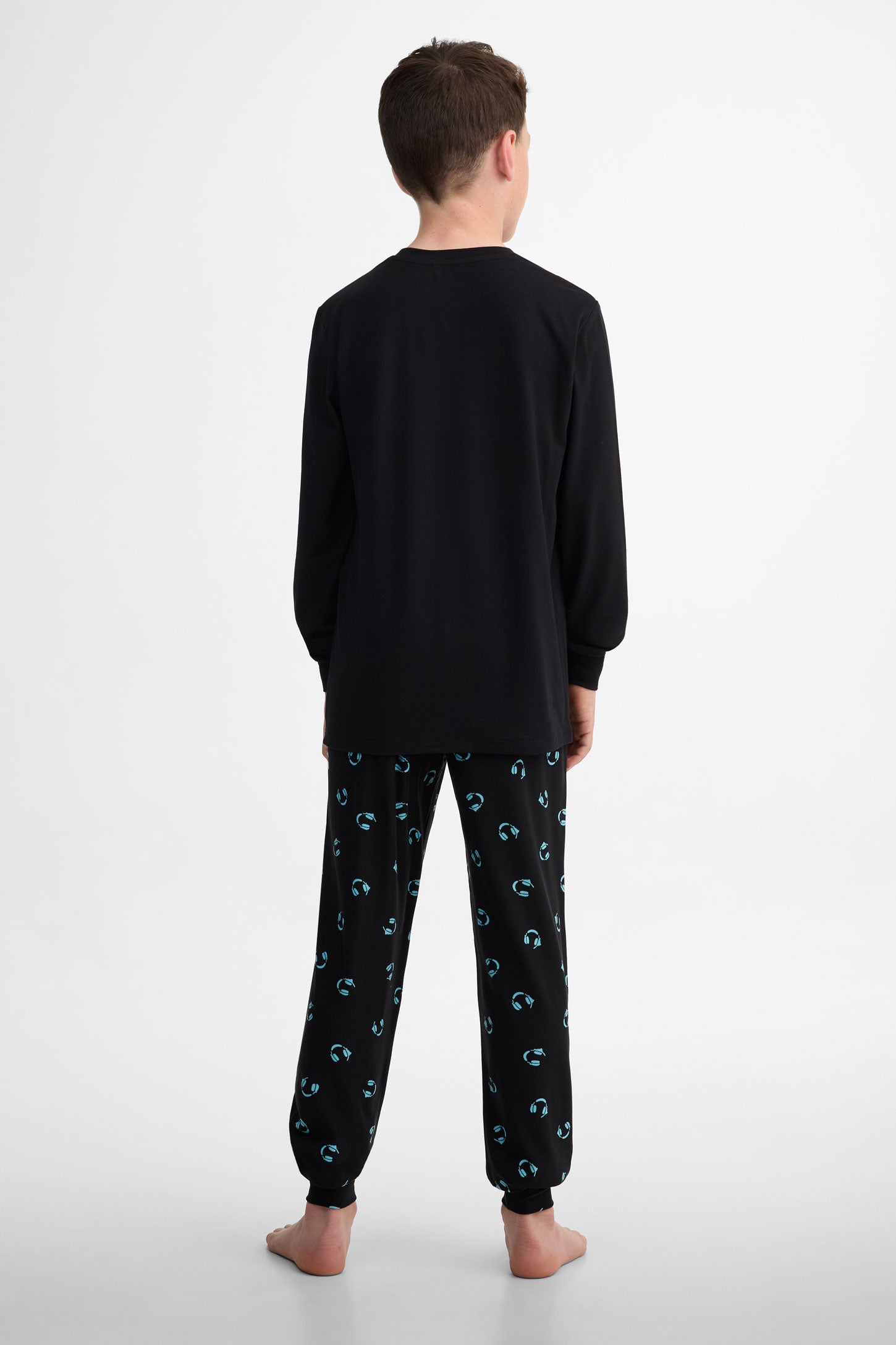 Pyjama 2-pièces, 2/40$ - Ado garçon && NOIR