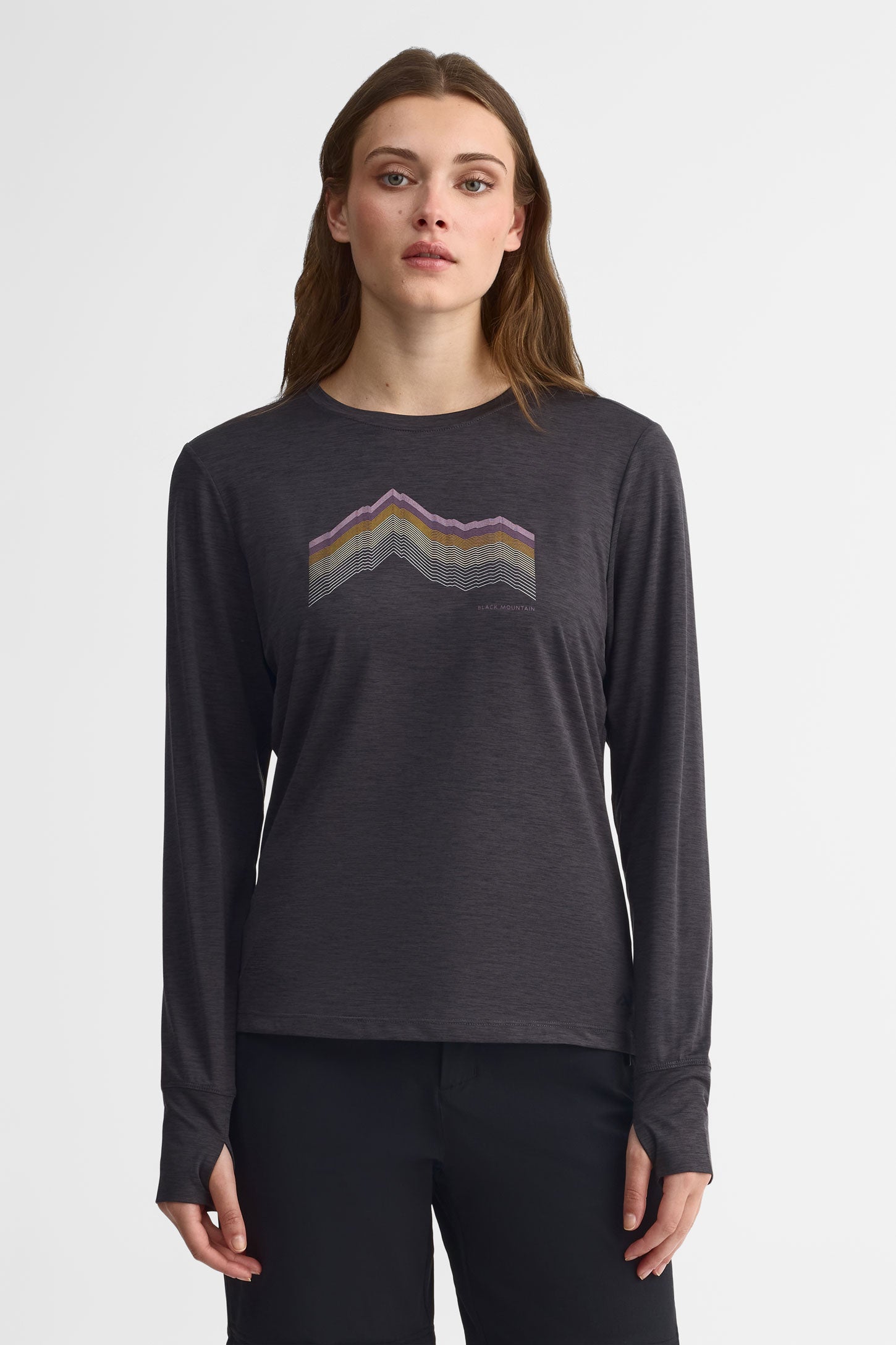 Chandail col montant manches longues - Femme && NOIR MIXTE