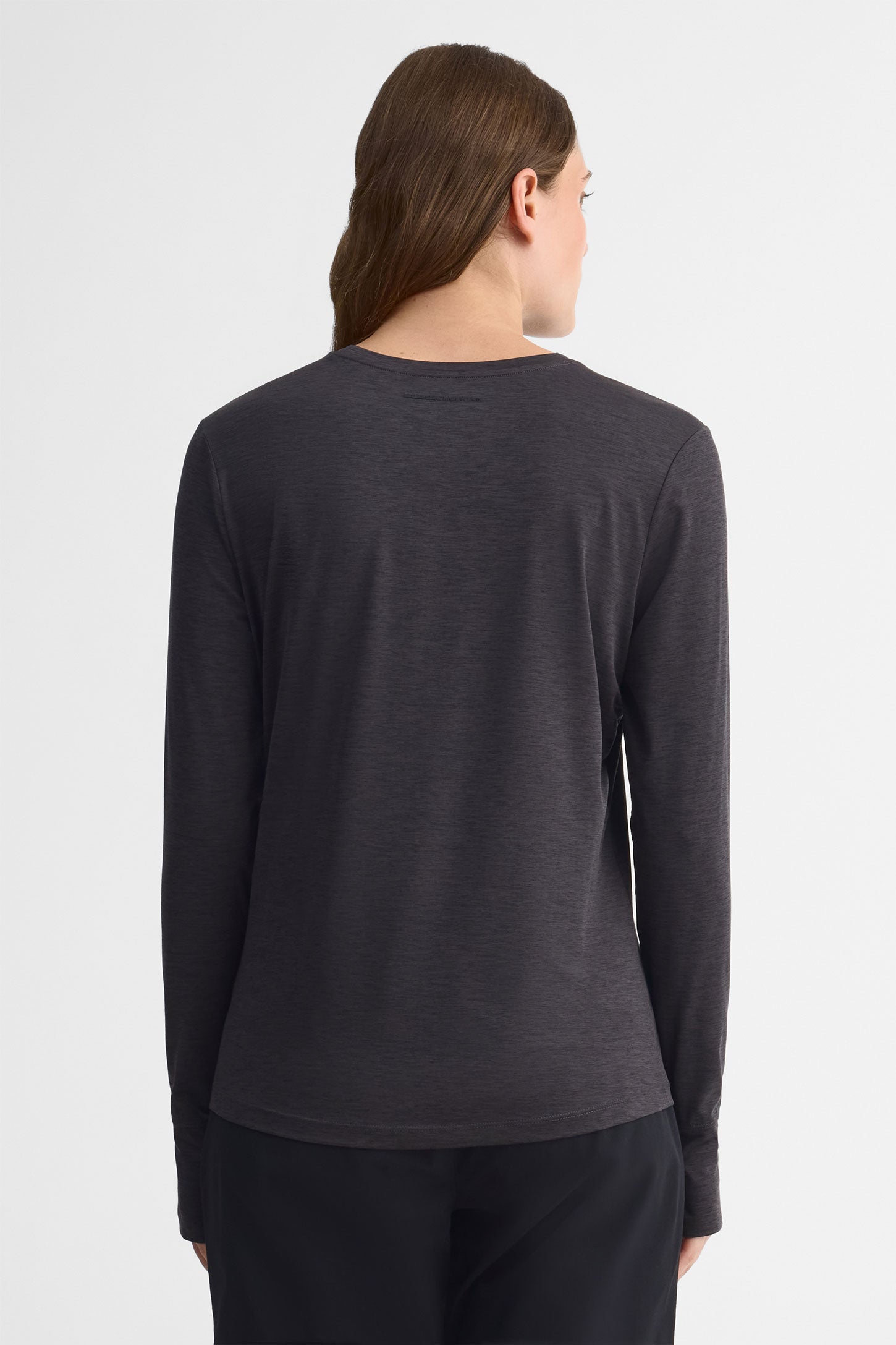 Chandail col montant manches longues - Femme && NOIR MIXTE