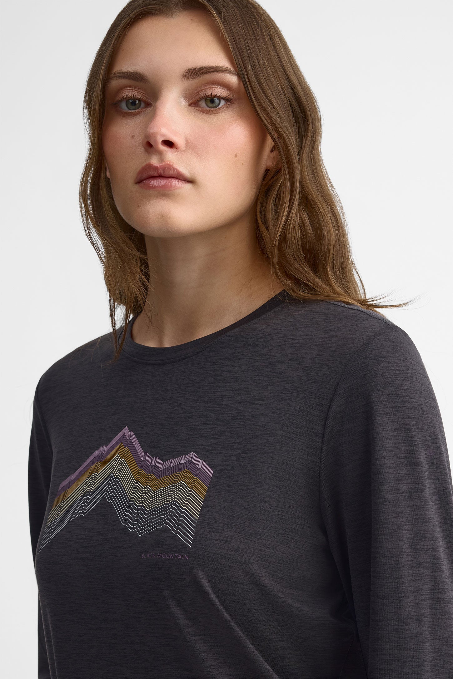 Chandail col montant manches longues - Femme && NOIR MIXTE