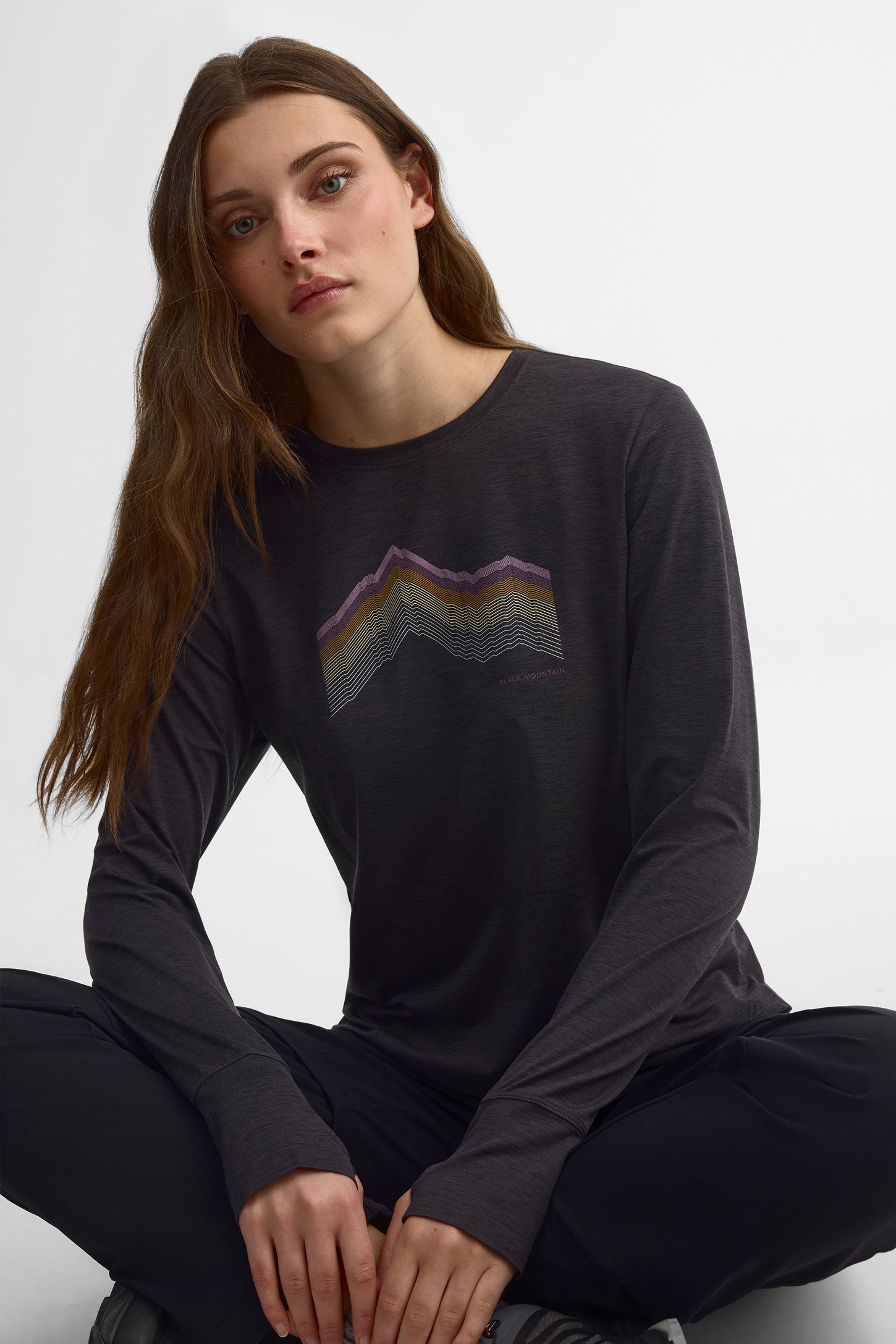 Chandail col montant manches longues - Femme && NOIR MIXTE