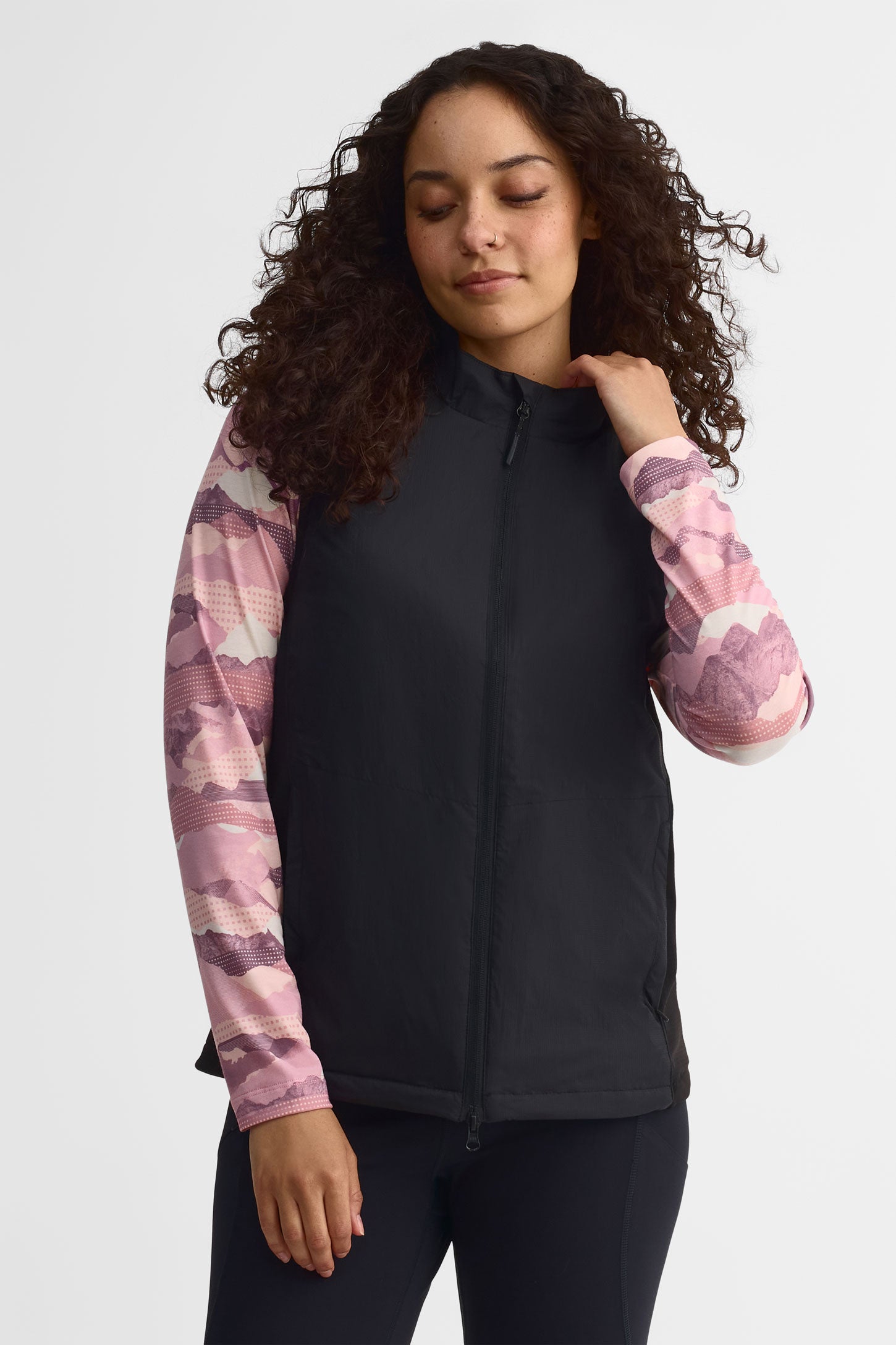 Veste extensible sans manches - Femme && NOIR