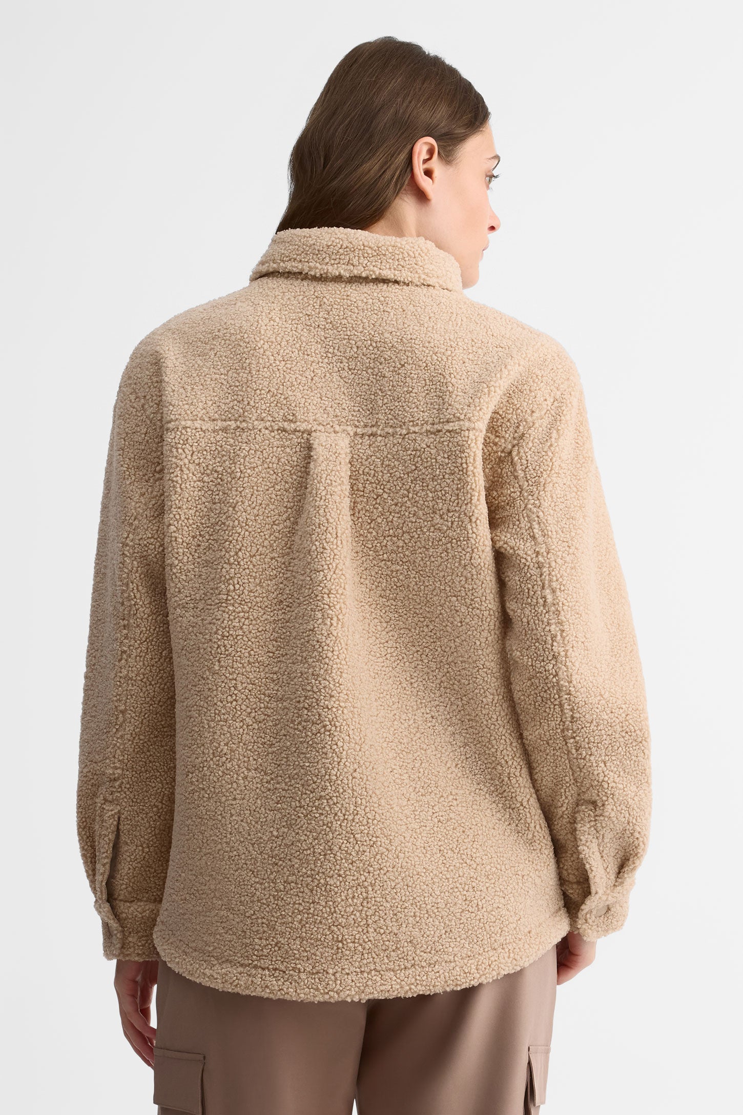 Veste en sherpa - Femme && BEIGE