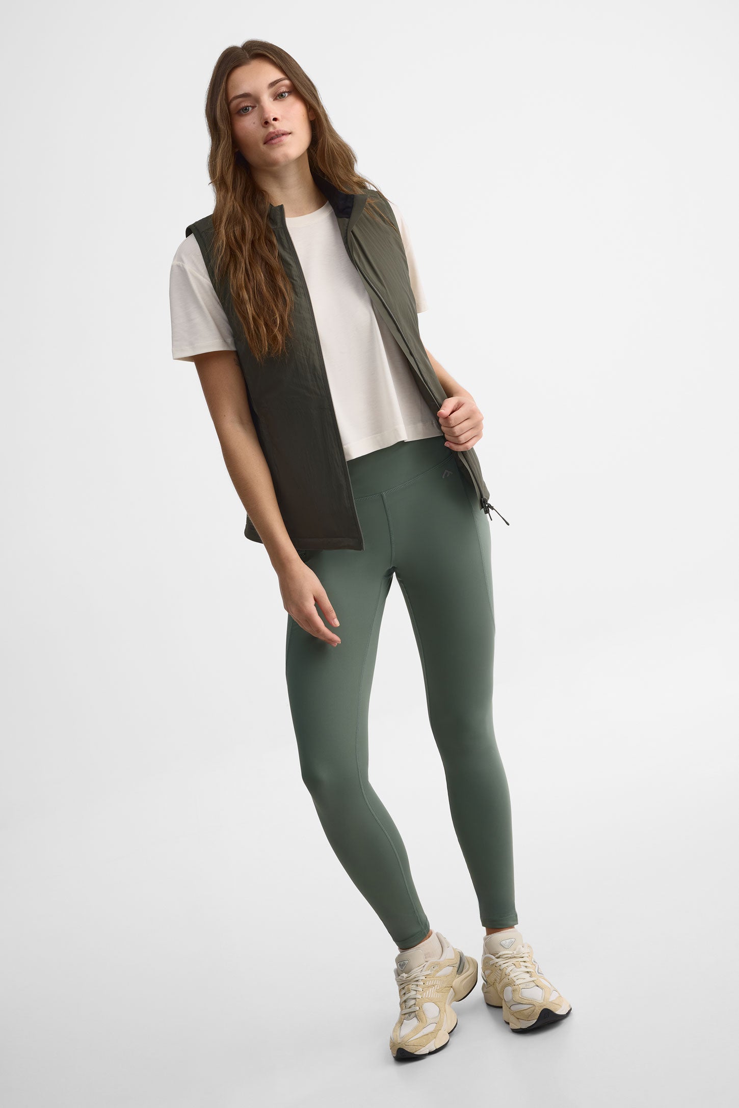 Legging compression - Femme && VERT