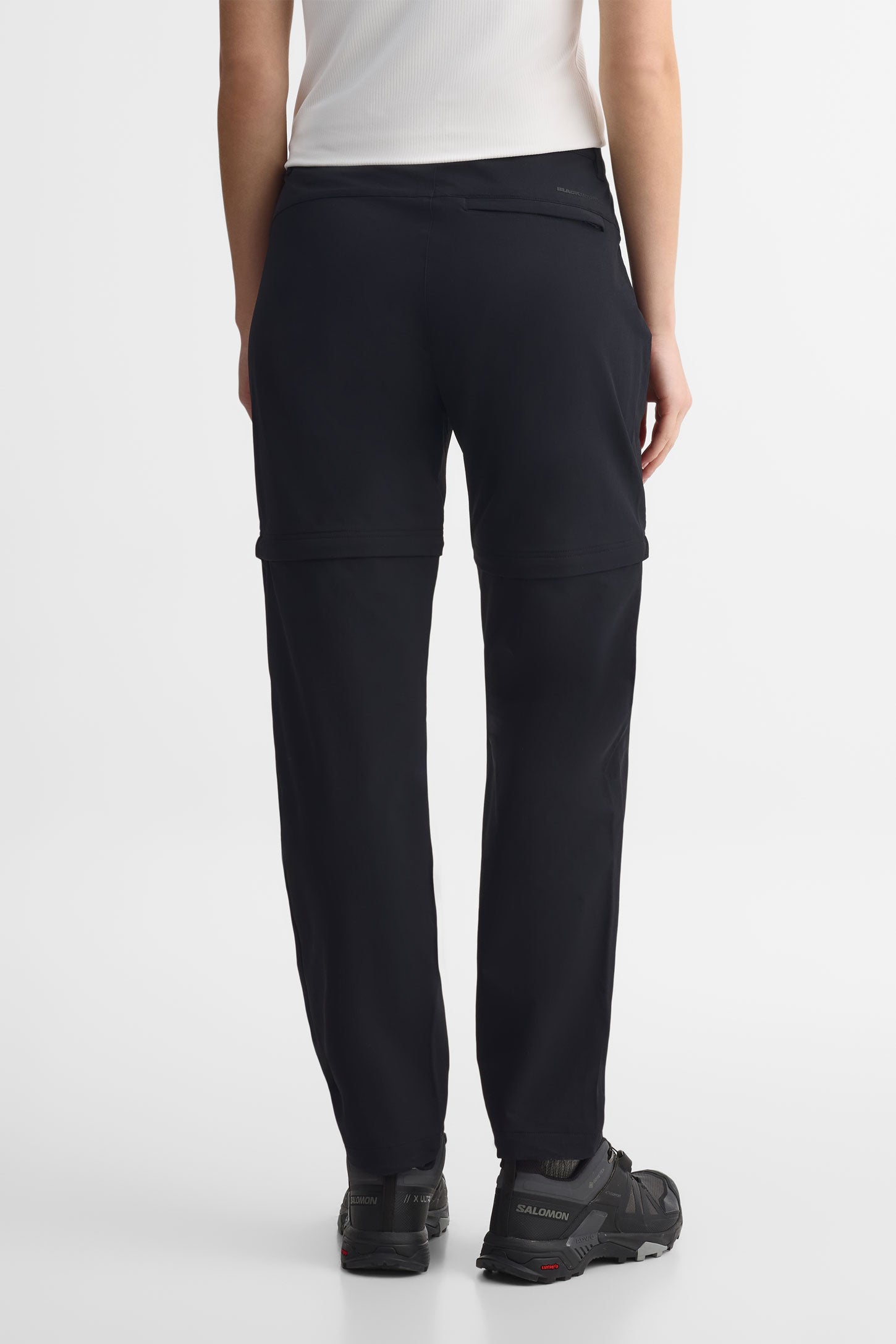 Pantalon convertible extensible 4 sens - Femme && NOIR