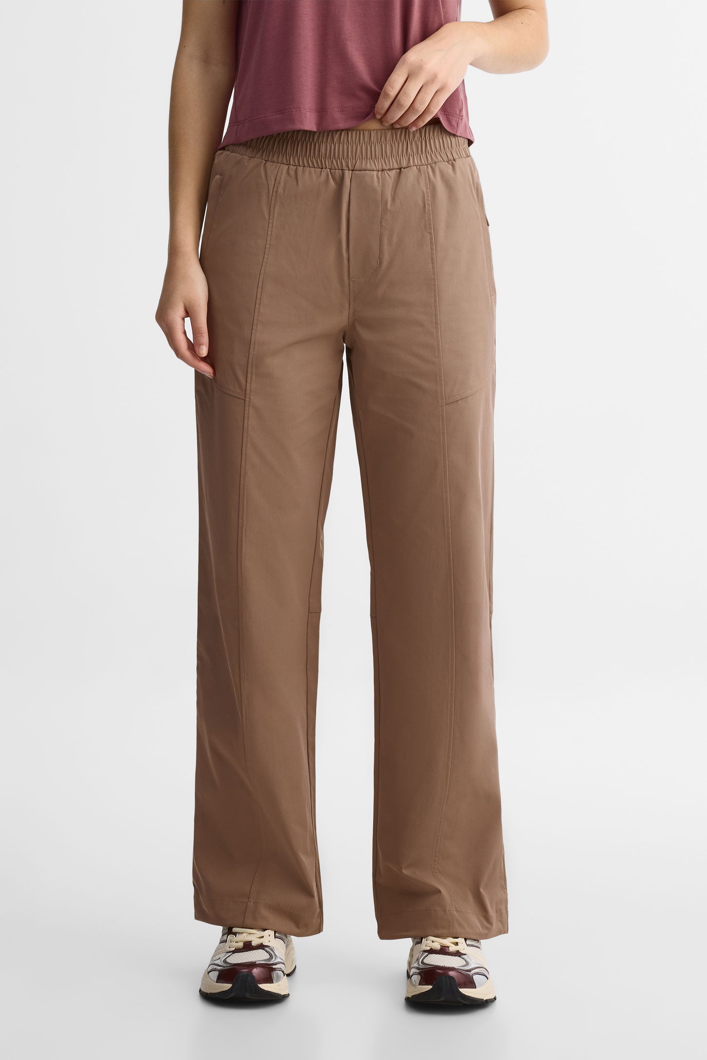 Pantalon parachute - Femme && TAUPE