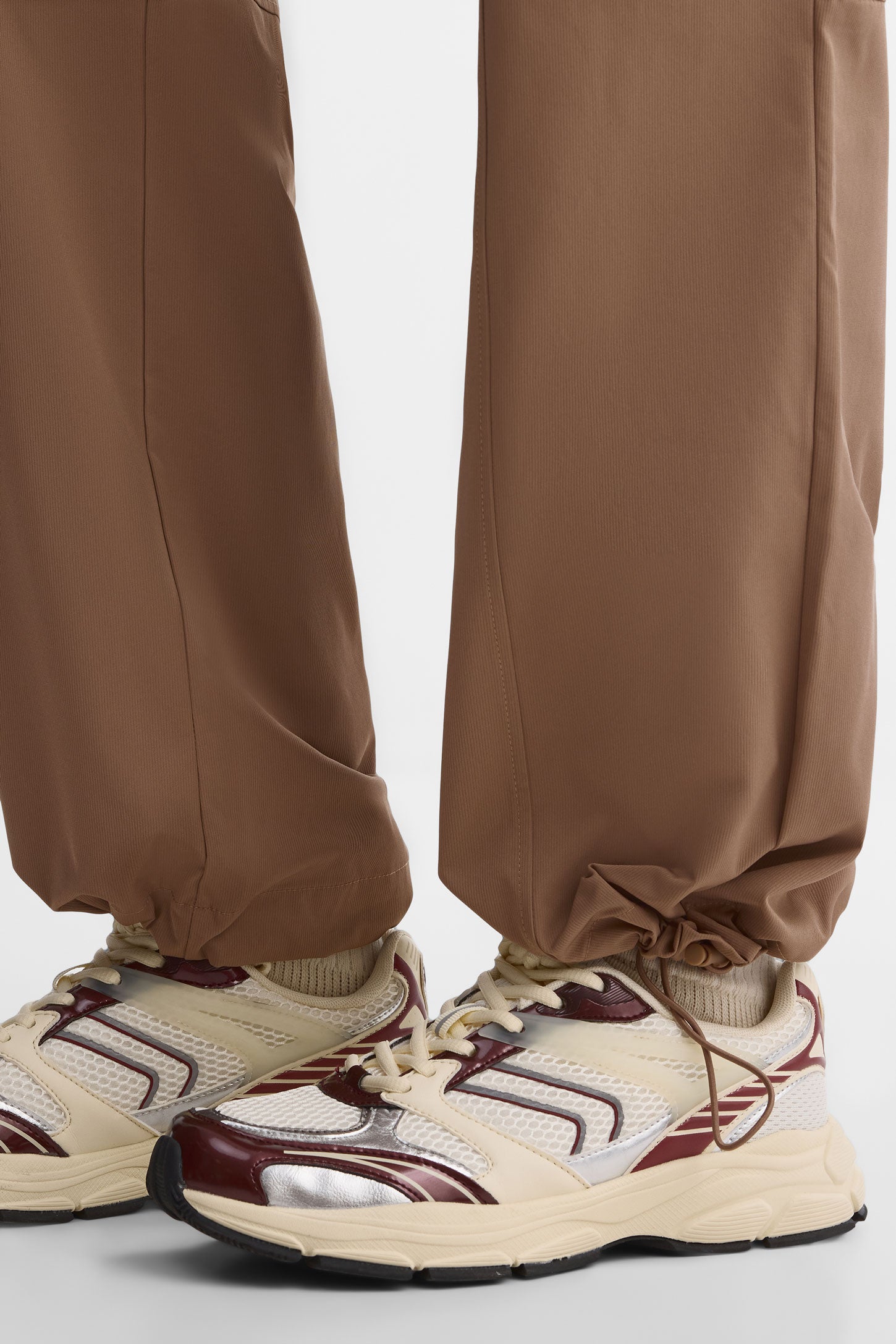 Pantalon parachute - Femme && TAUPE
