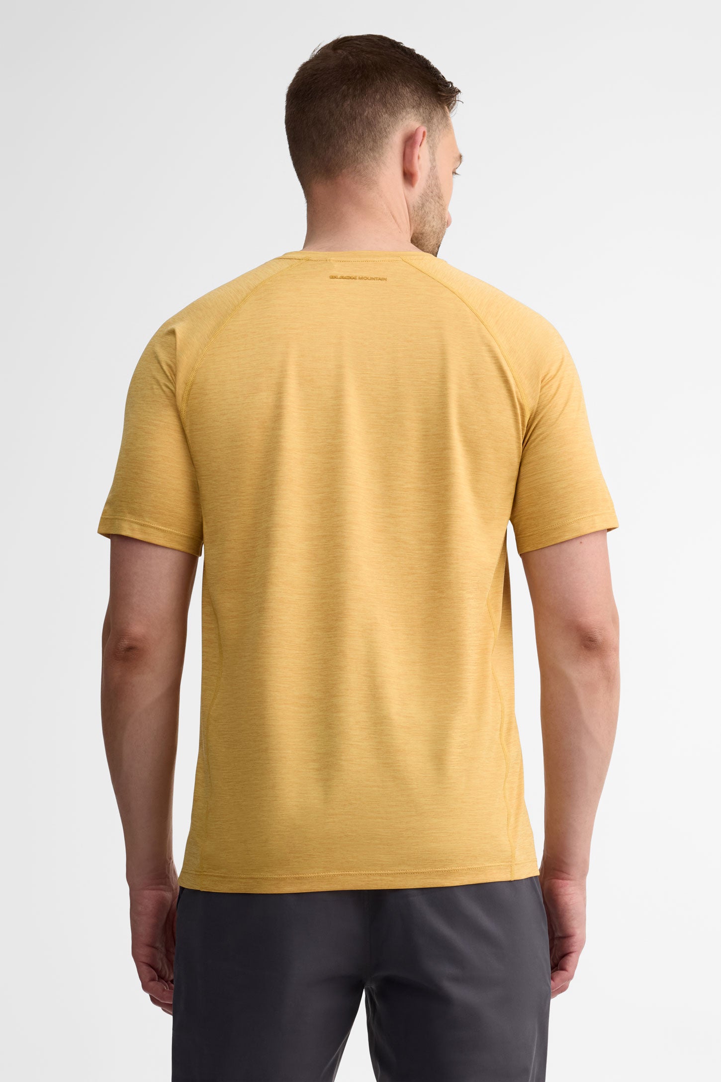 T-shirt col rond - Homme && OCRE