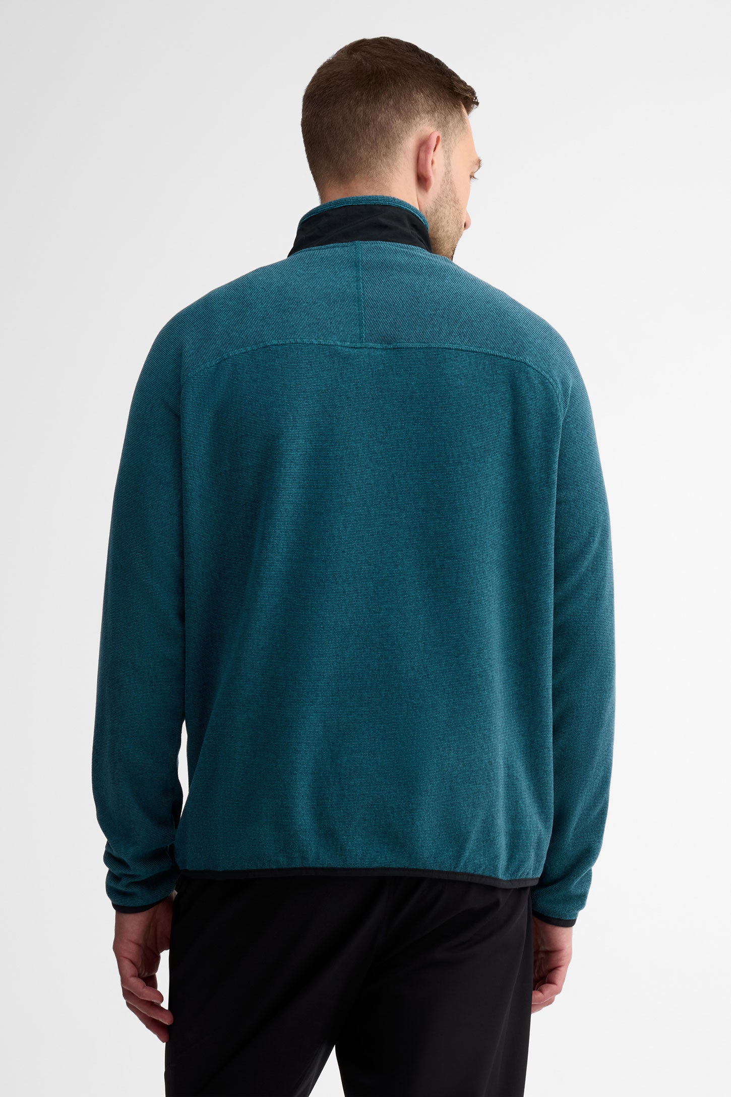 Chandail col montant demi-fermeture éclair - Homme && SARCELLE/MULTI