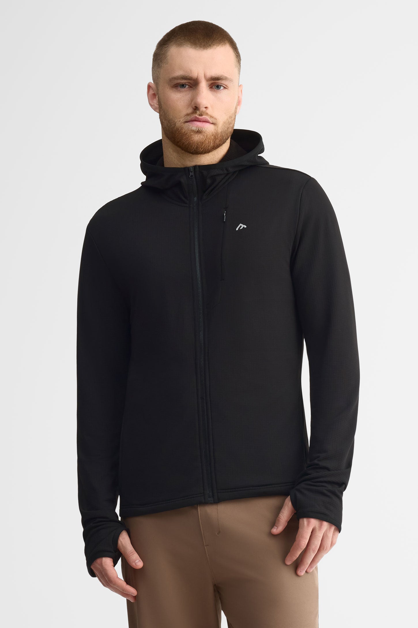 Veste à capuchon - Homme && NOIR