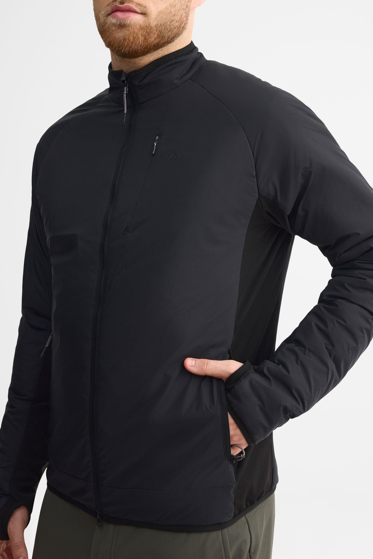 Veste à capuchon - Homme && NOIR