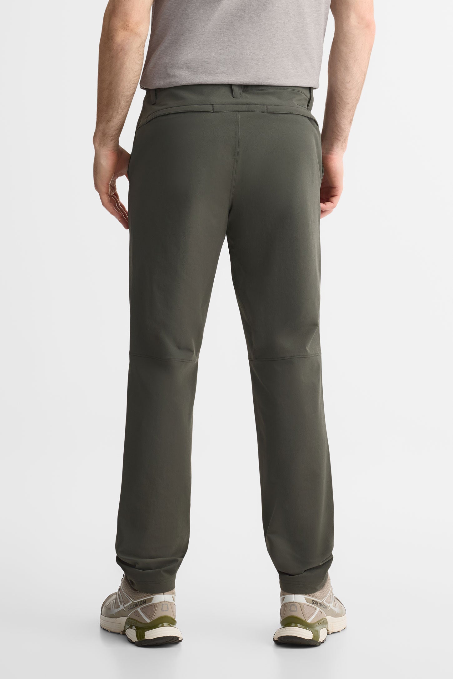 Pantalon coupe semi-ajustée - Homme && KAKI