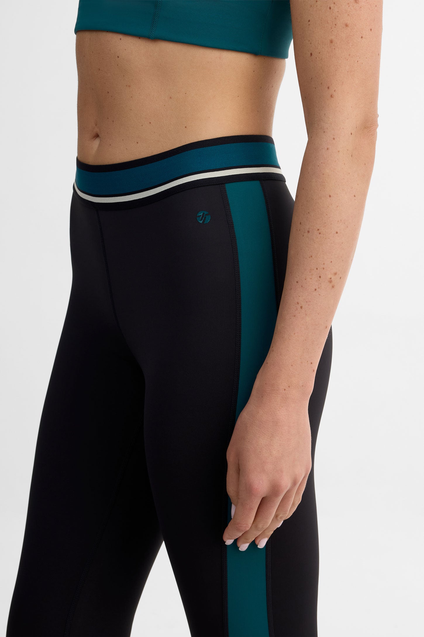 Legging taille haute - Femme && NOIR
