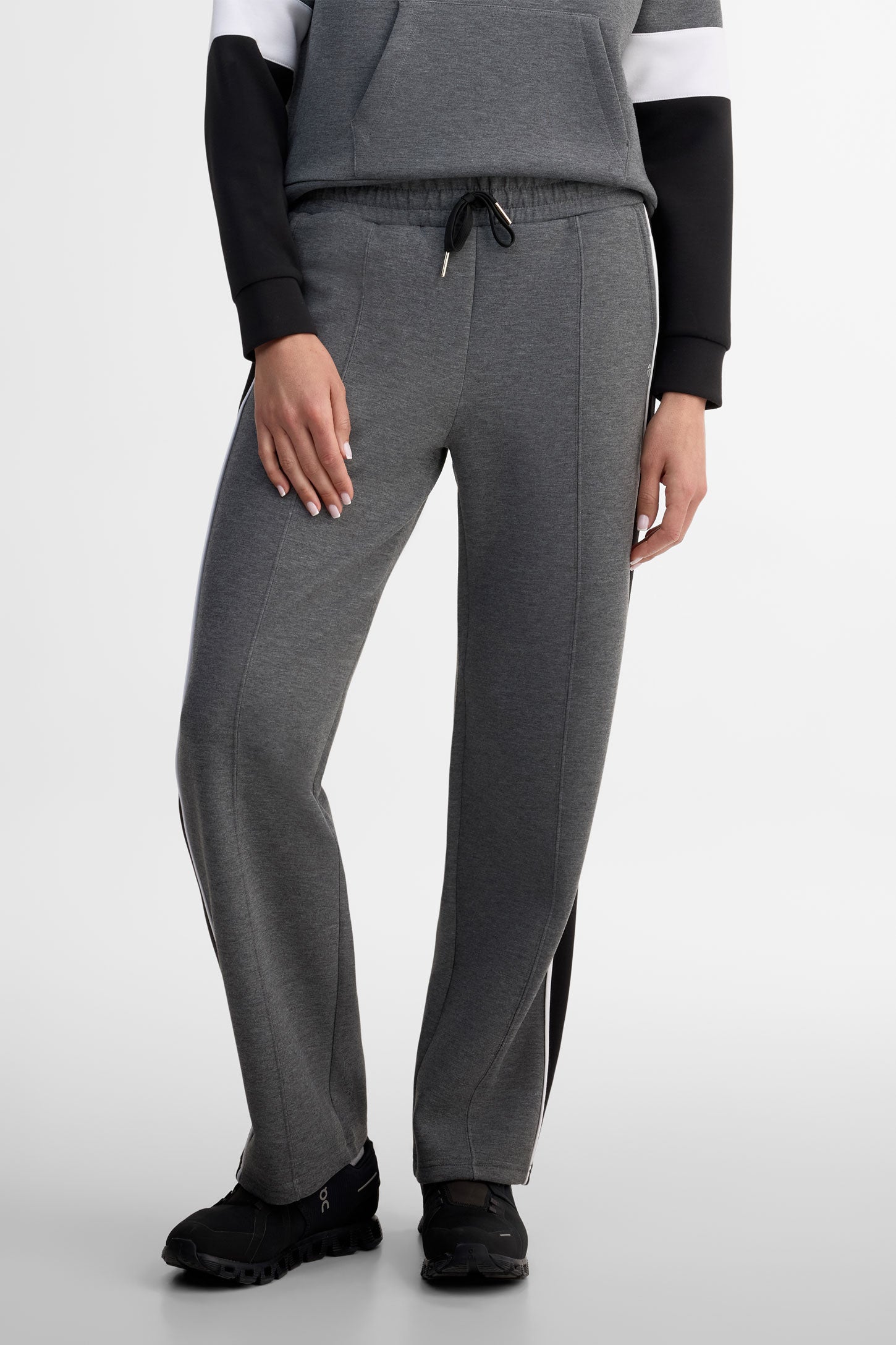 Pantalon jambe droite - Femme && CHARBON MIXTE
