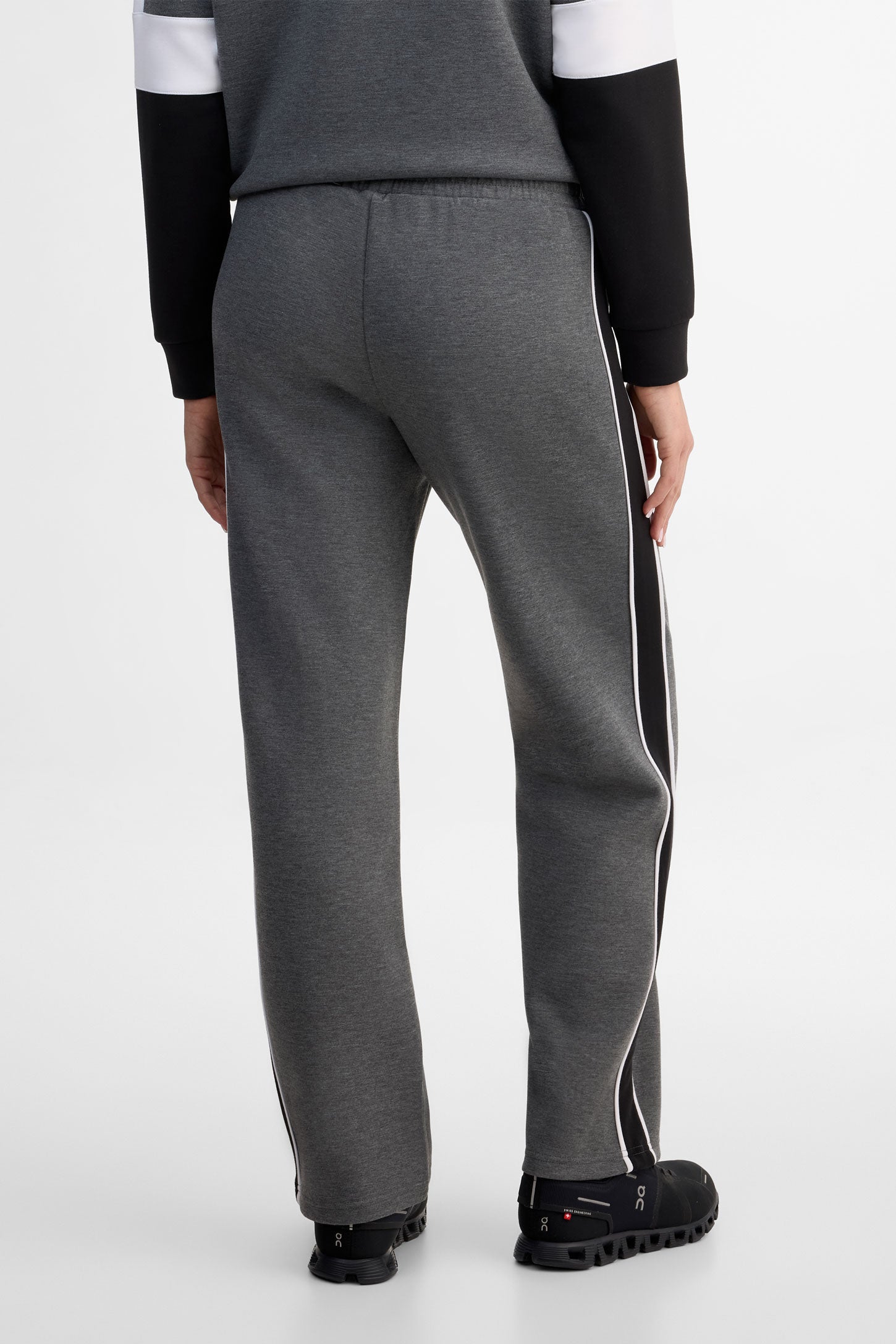 Pantalon jambe droite - Femme && CHARBON MIXTE