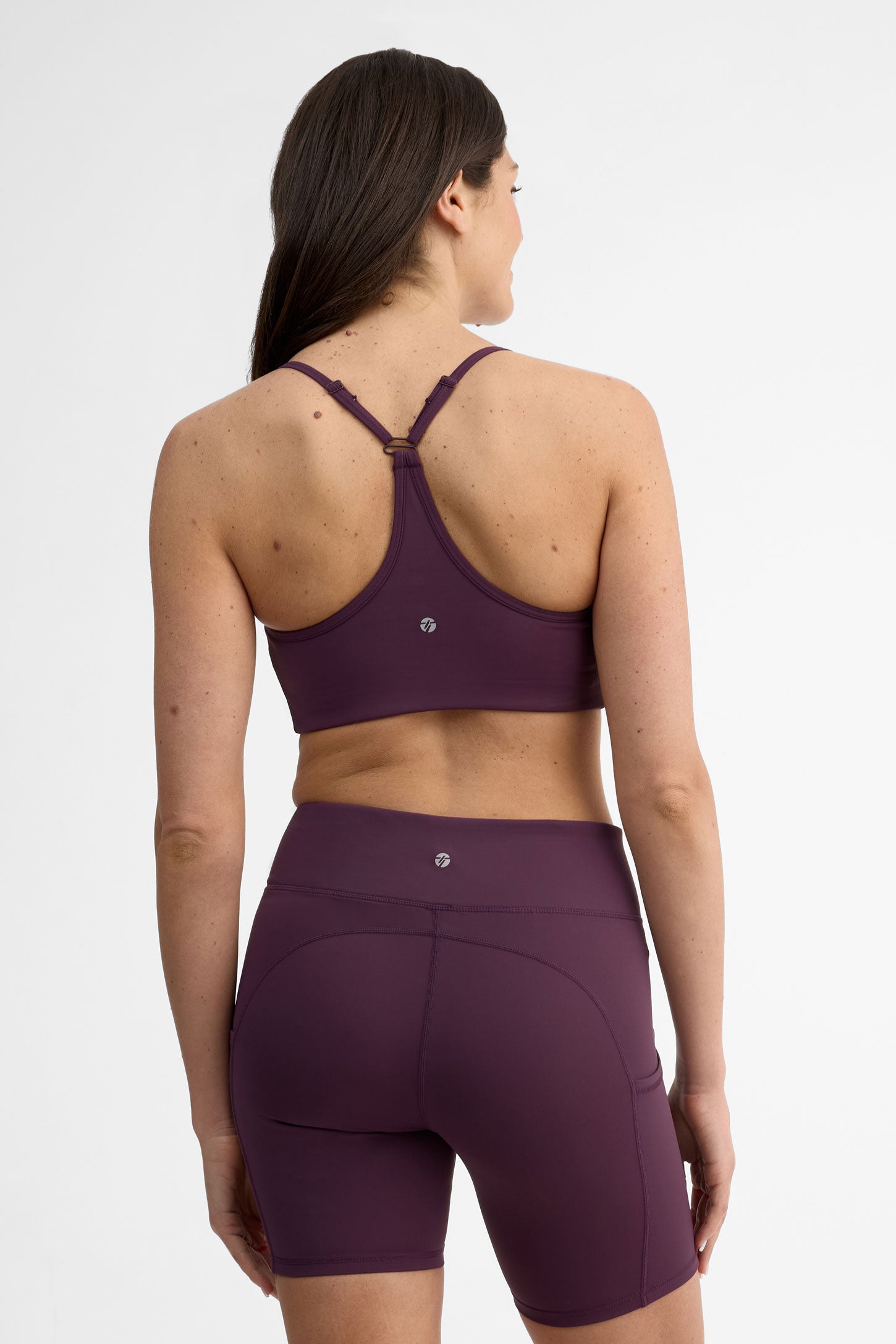Soutien-gorge athlétique - Femme && PRUNE