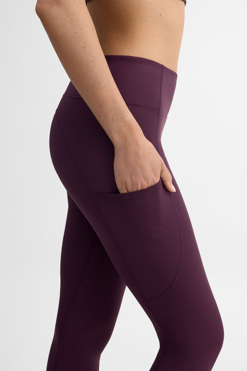 Legging taille haute avec poches Femme - Main Image