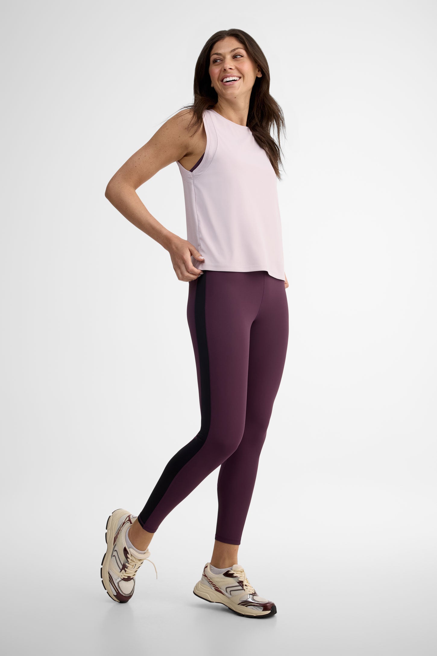 Camisole muscle tank col rond - Femme && LILAS