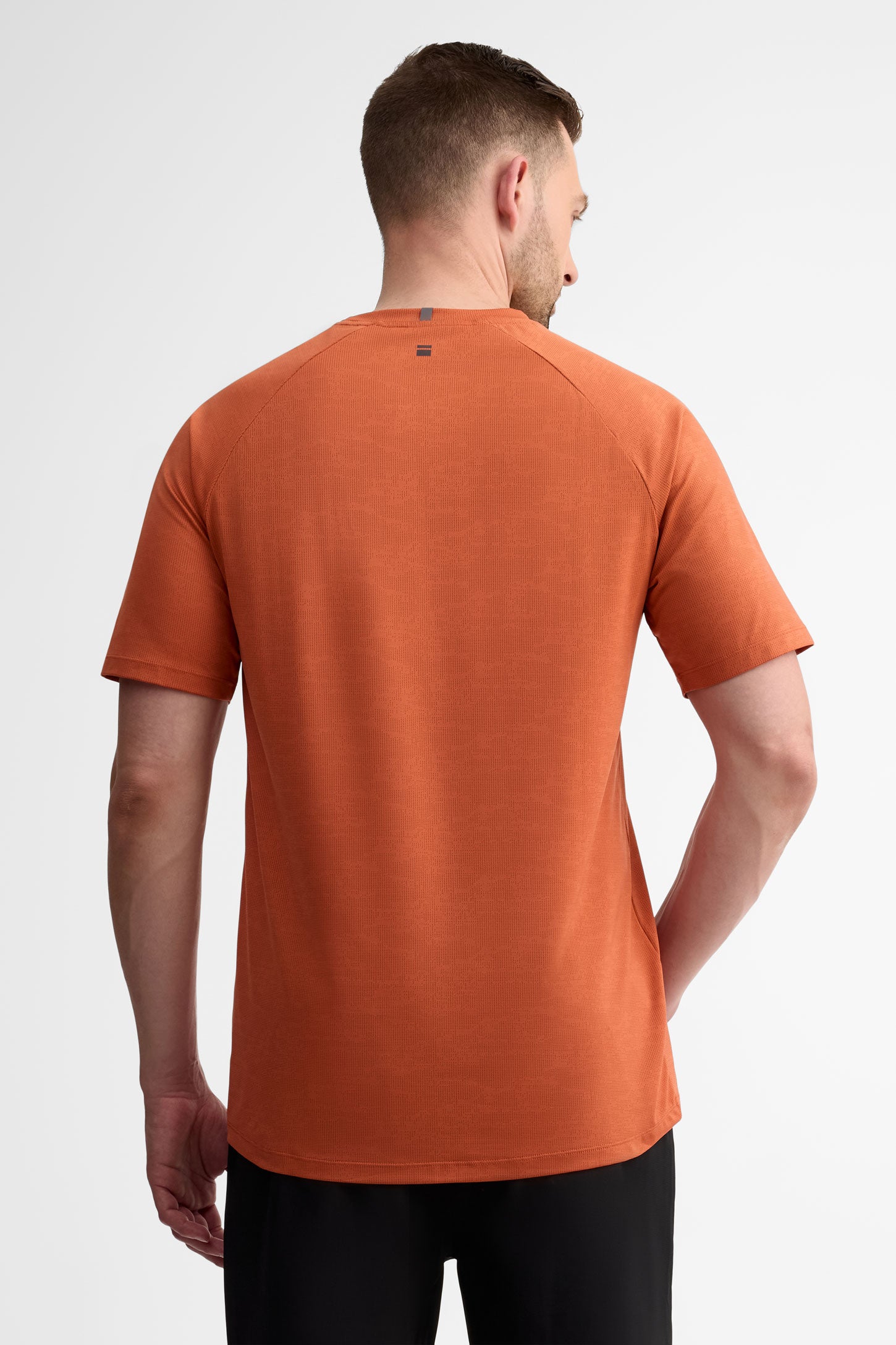 T-shirt col rond - Homme && ORANGE