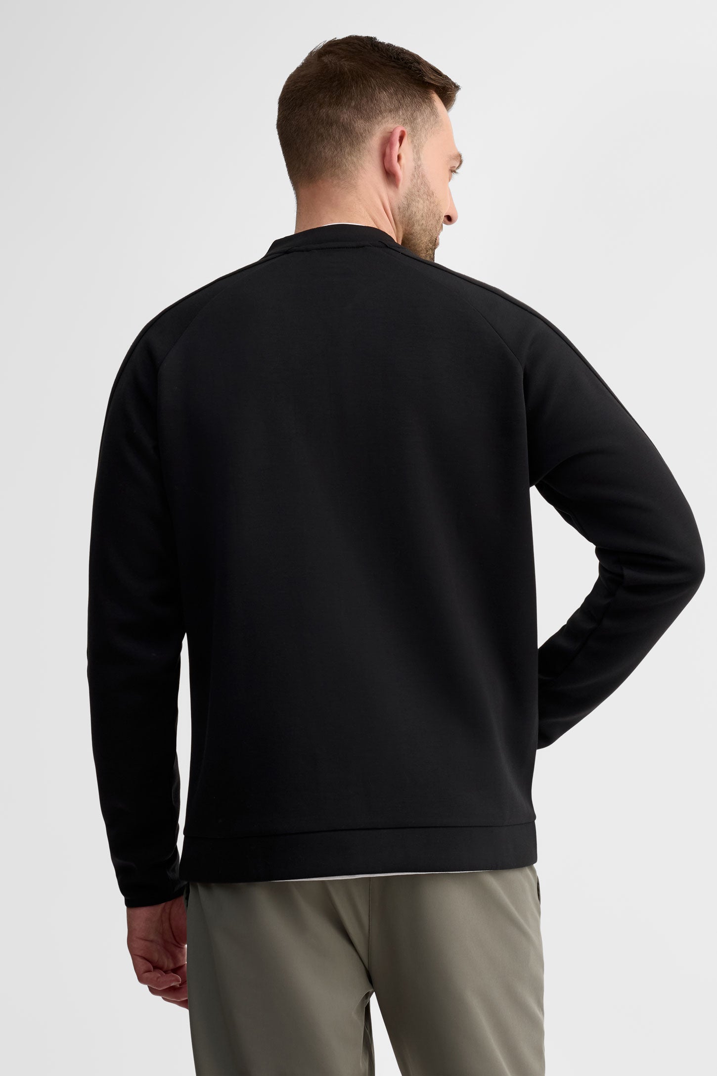 Veste à fermeture éclair - Homme && NOIR