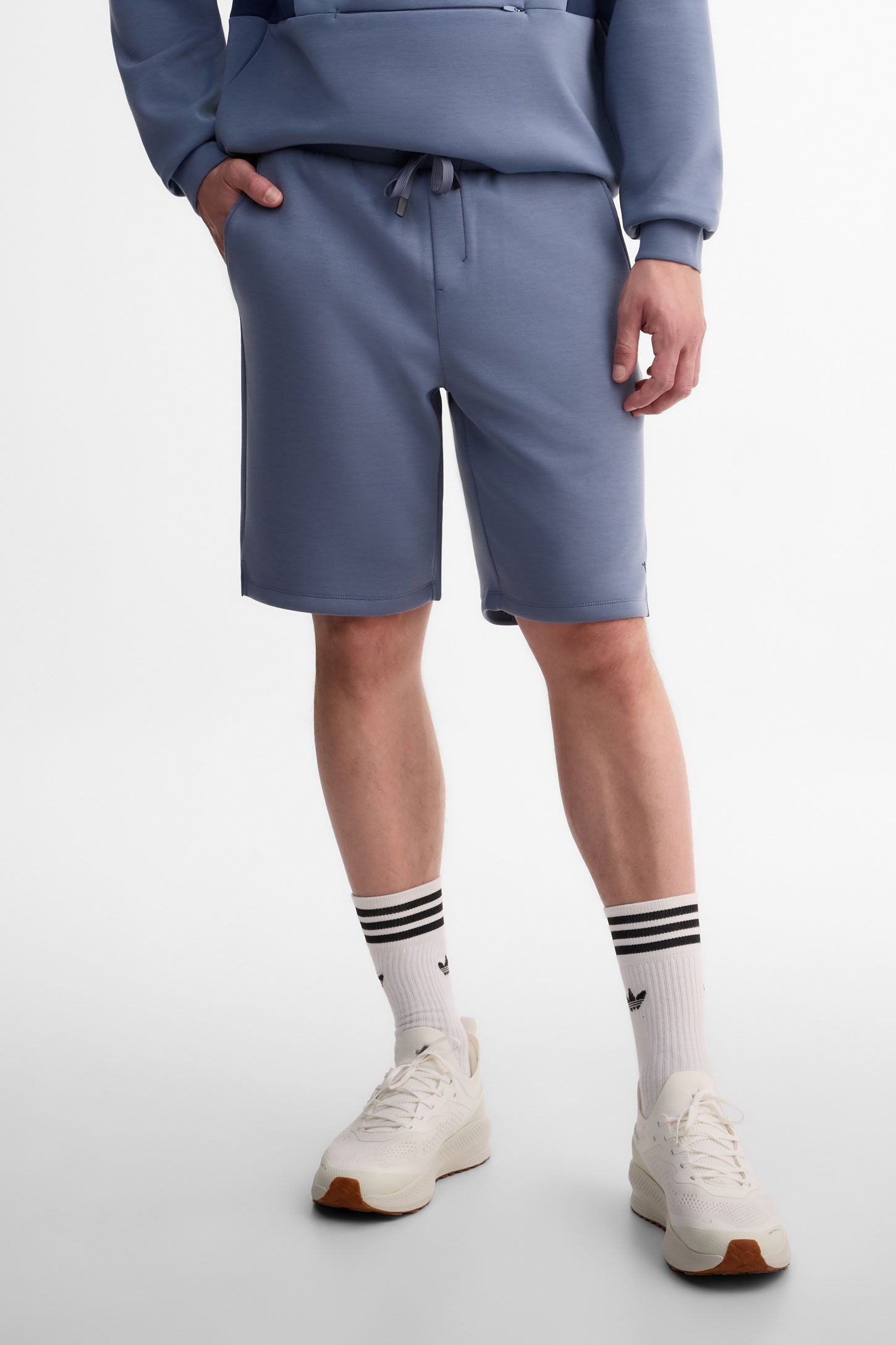 Short taille élastique - Homme && GRIS