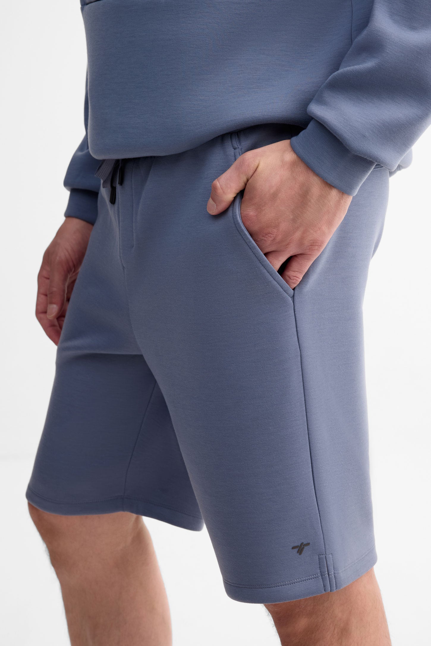 Short taille élastique - Homme && GRIS