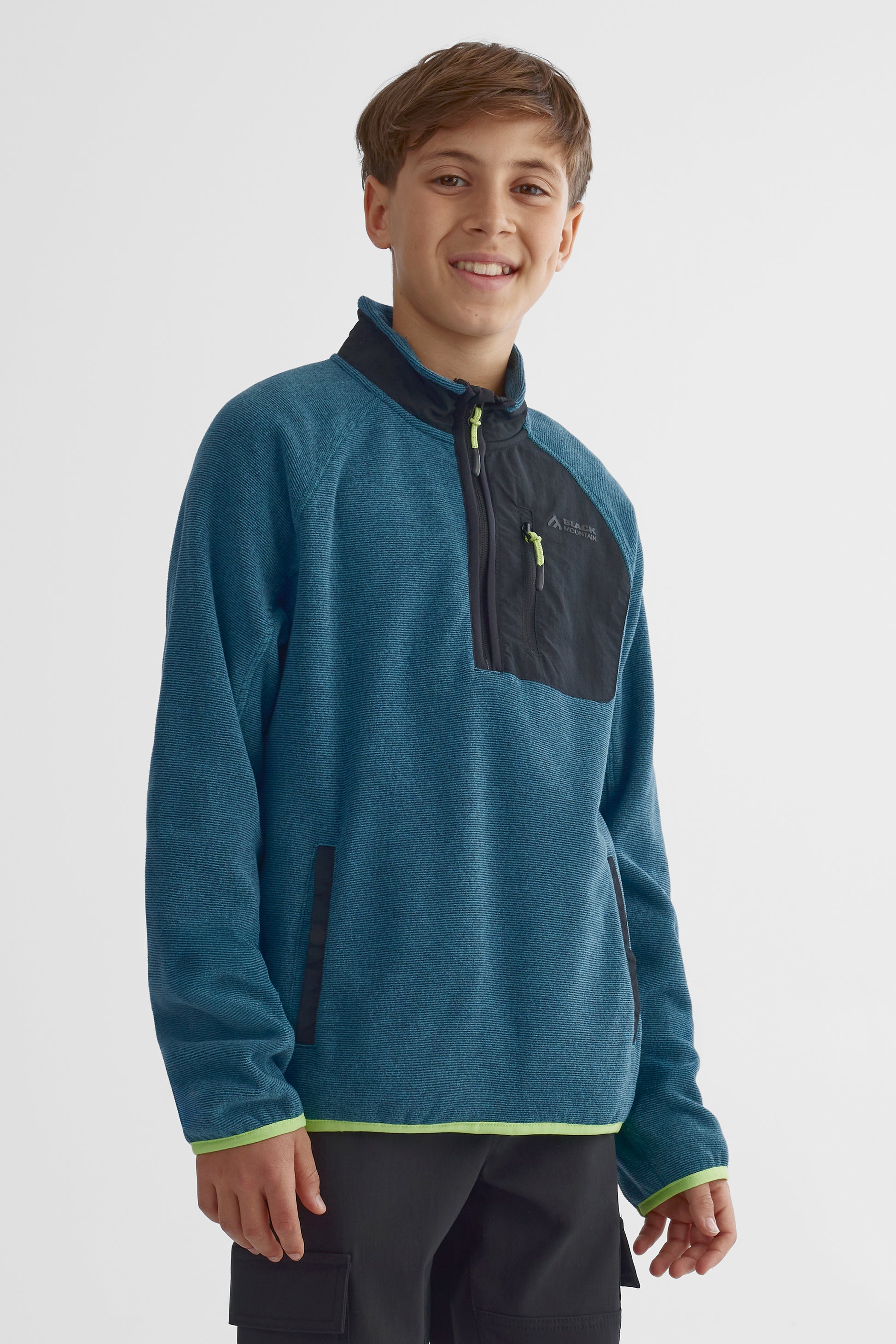 Veste M/l col mock – Ado garçon && SARCELLE/MULTI