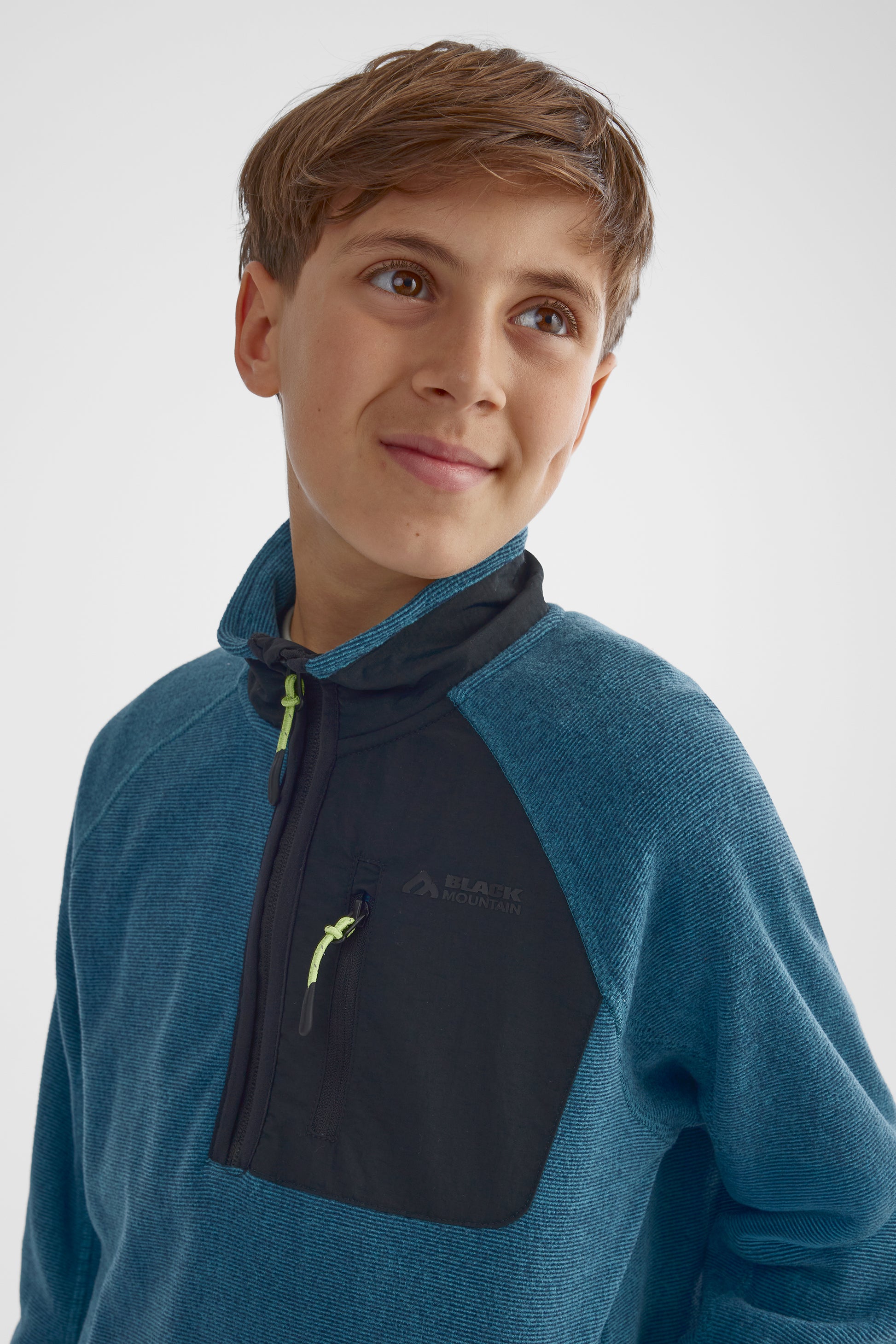 Veste M/l col mock – Ado garçon && SARCELLE/MULTI