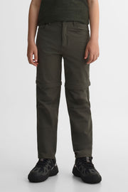 Pantalon cargo convertible - Ado garçon && KAKI