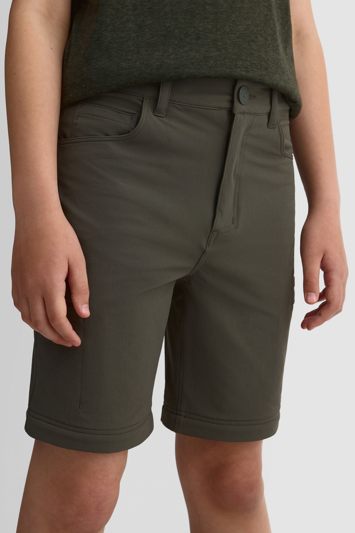 Pantalon cargo convertible - Ado garçon && KAKI
