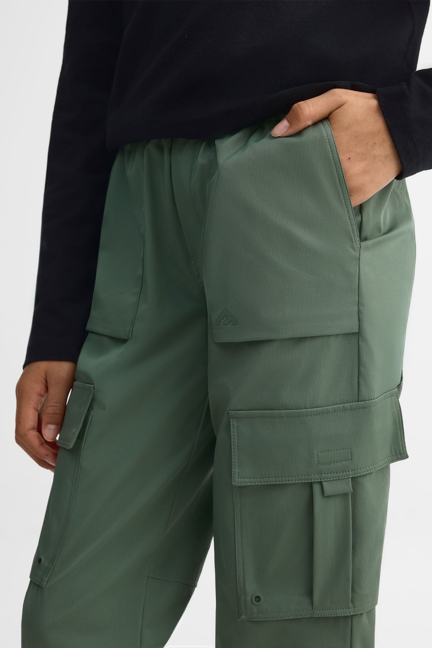 Pantalon cargo - Ado fille && VERT