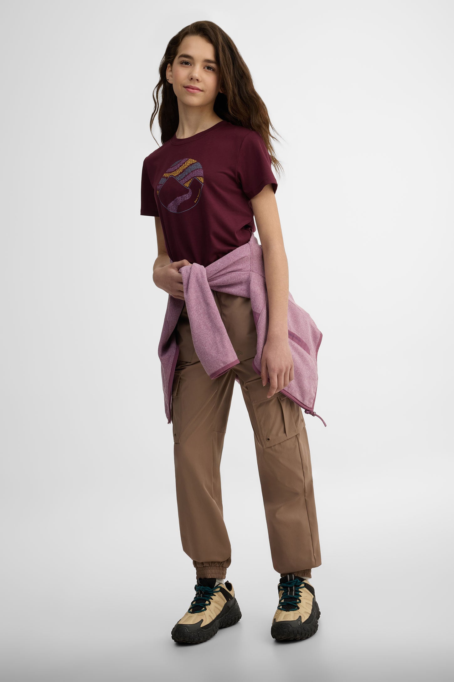 Pantalon cargo - Ado fille && TAUPE