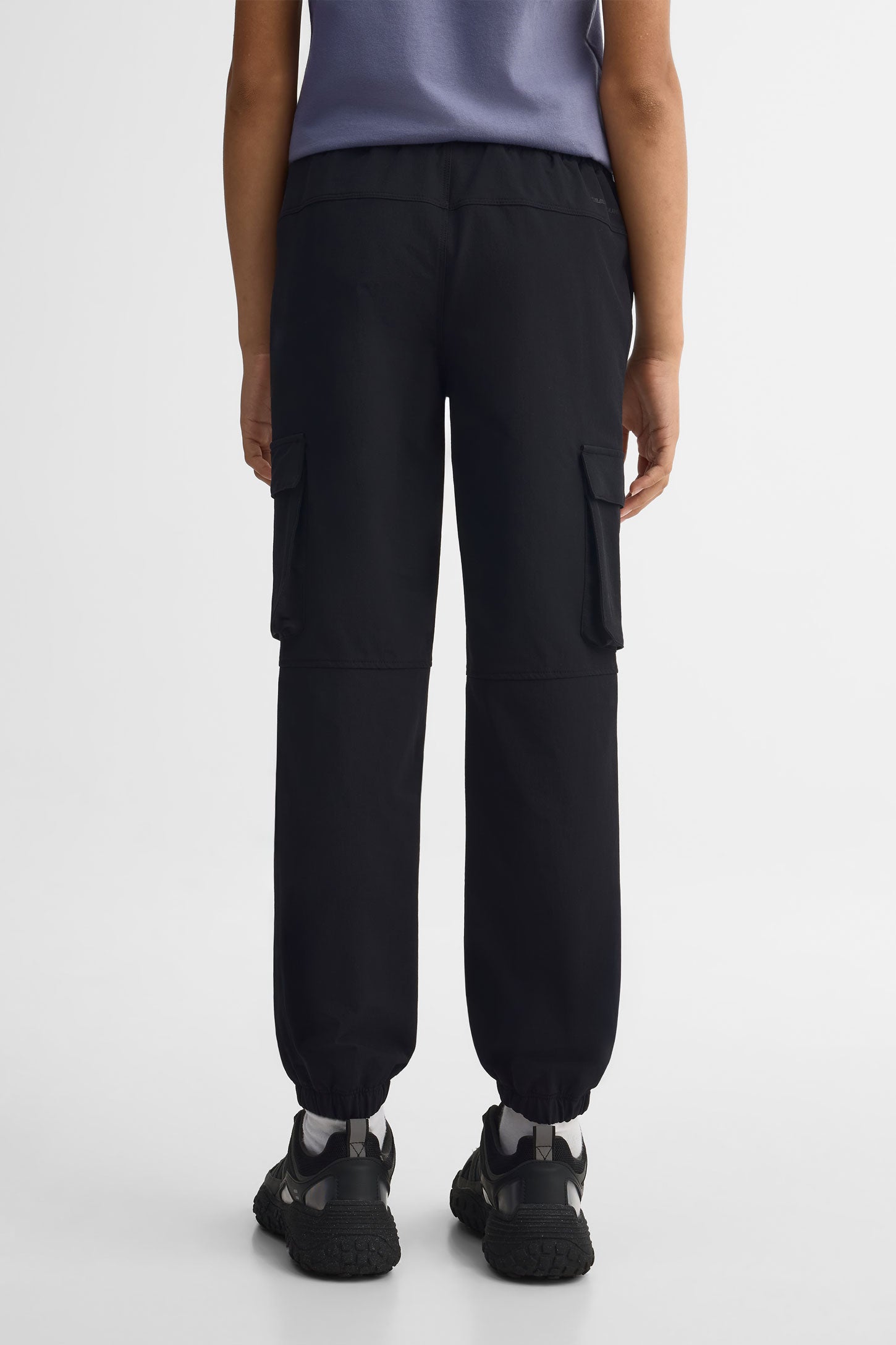 Pantalon De Jogging Cargo Pour Fille – Coupe Confort, Taille élastique, Poches Militaires